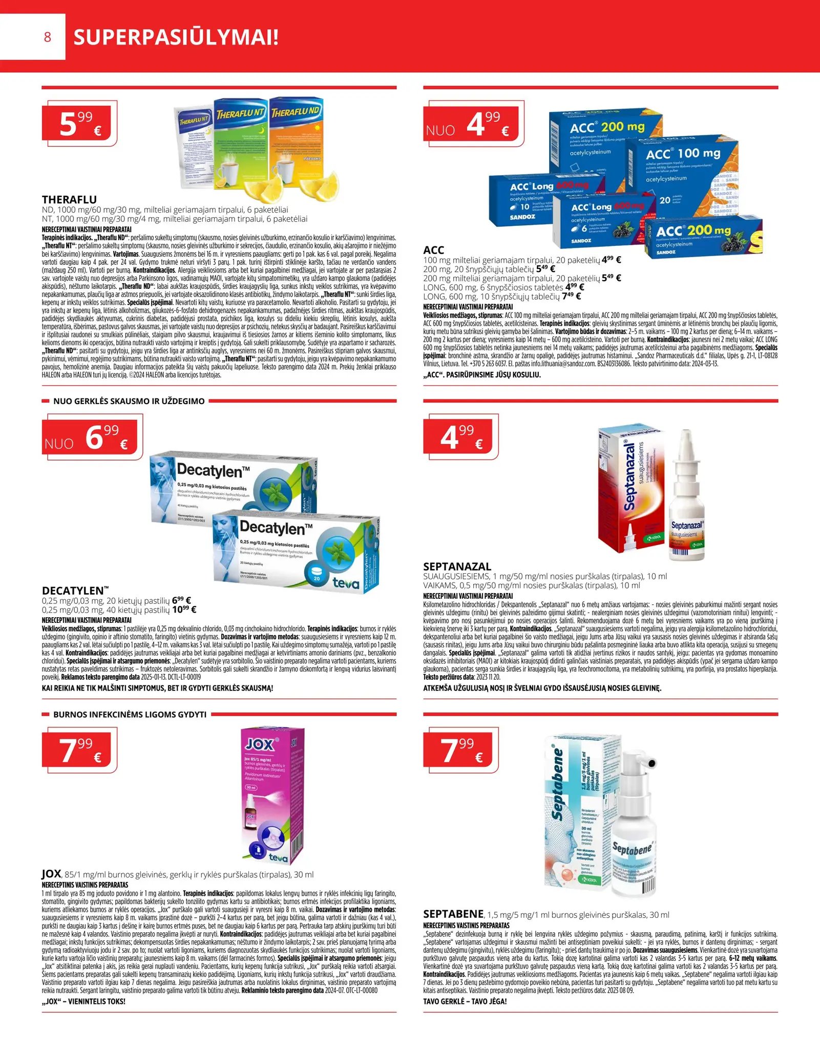 Gintarinės vaistinės akcijų leidinys – 25 psl.