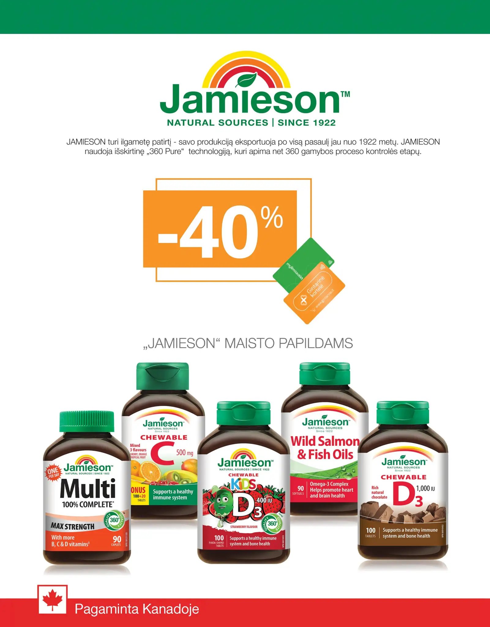 Gintarinės vaistinės akcijų leidinys – 16 psl.