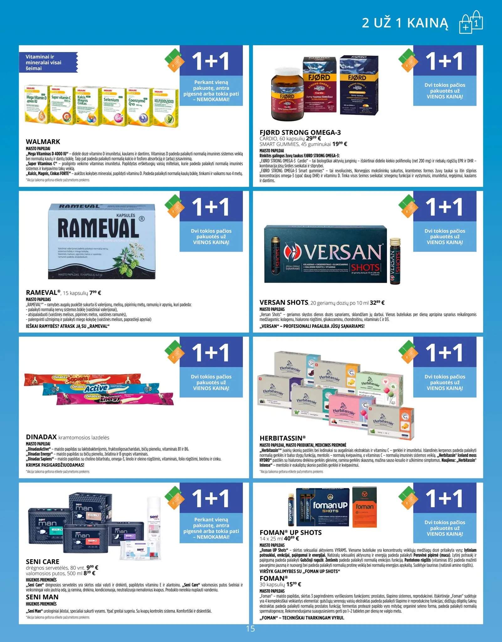 Gintarinės vaistinės akcijų leidinys – 18 psl.