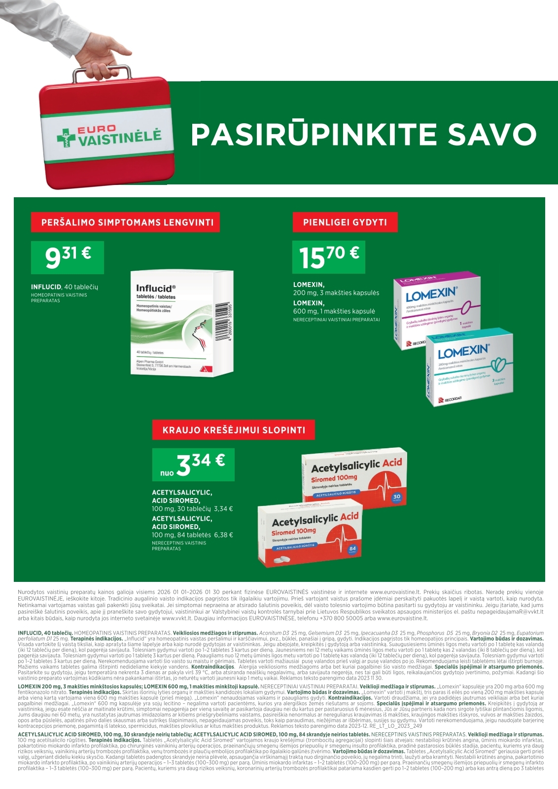 Eurovaistinės akcijų leidinys – 22 psl.