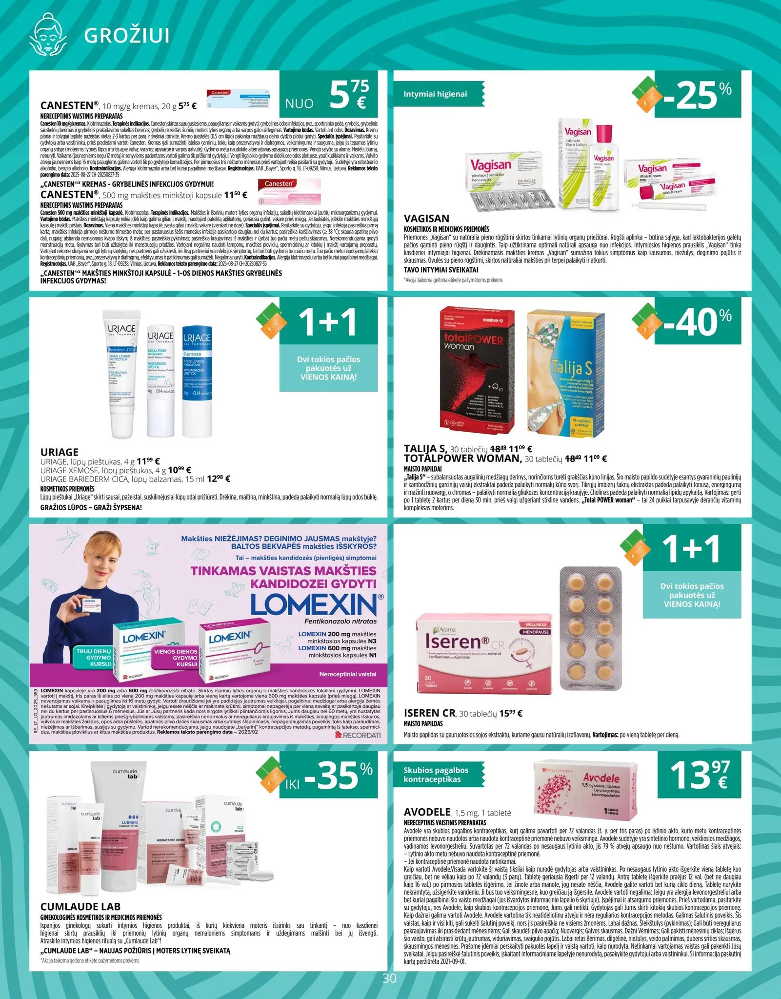 Gintarinės vaistinės akcijų leidinys – 3 psl.