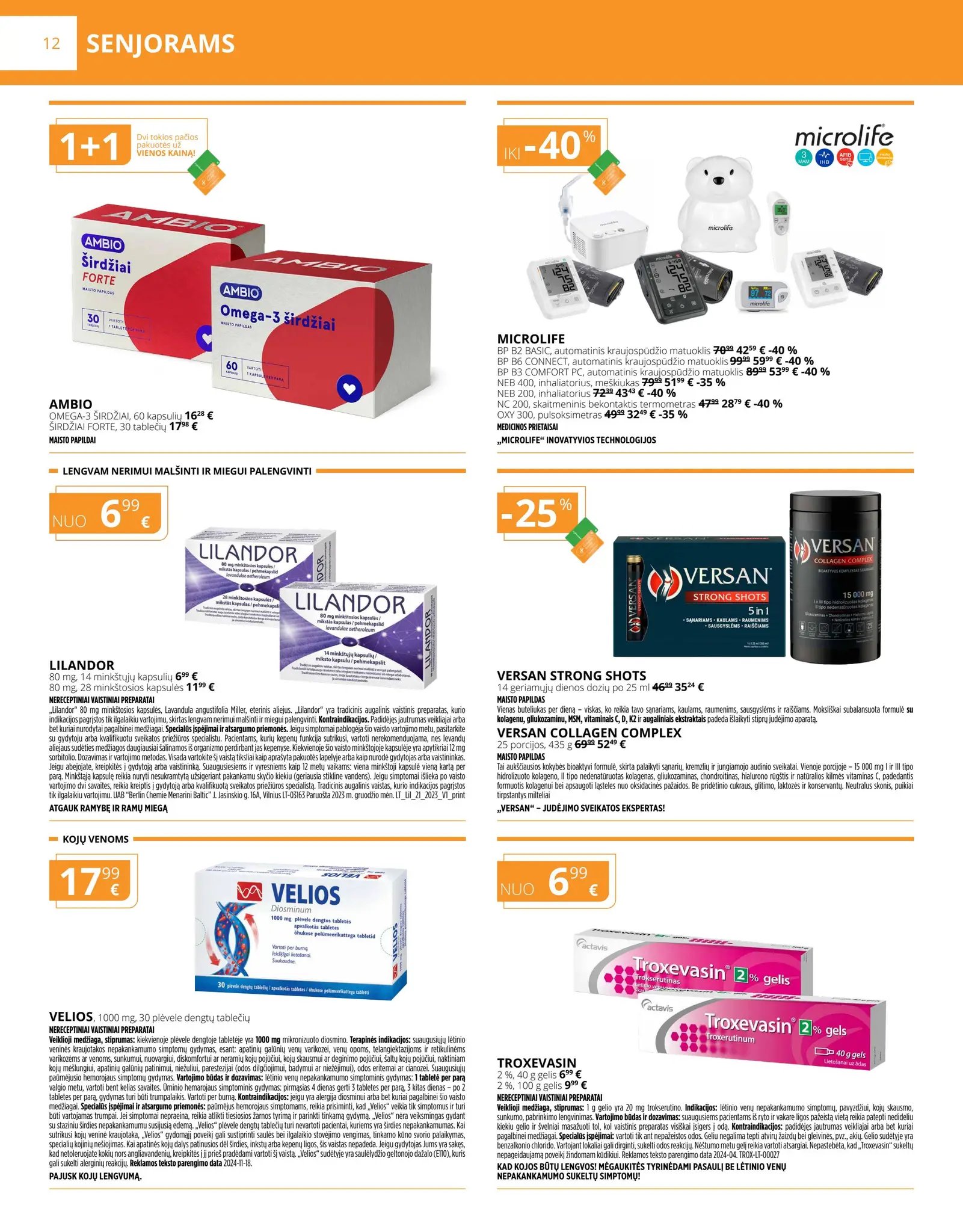 Gintarinės vaistinės akcijų leidinys – 21 psl.