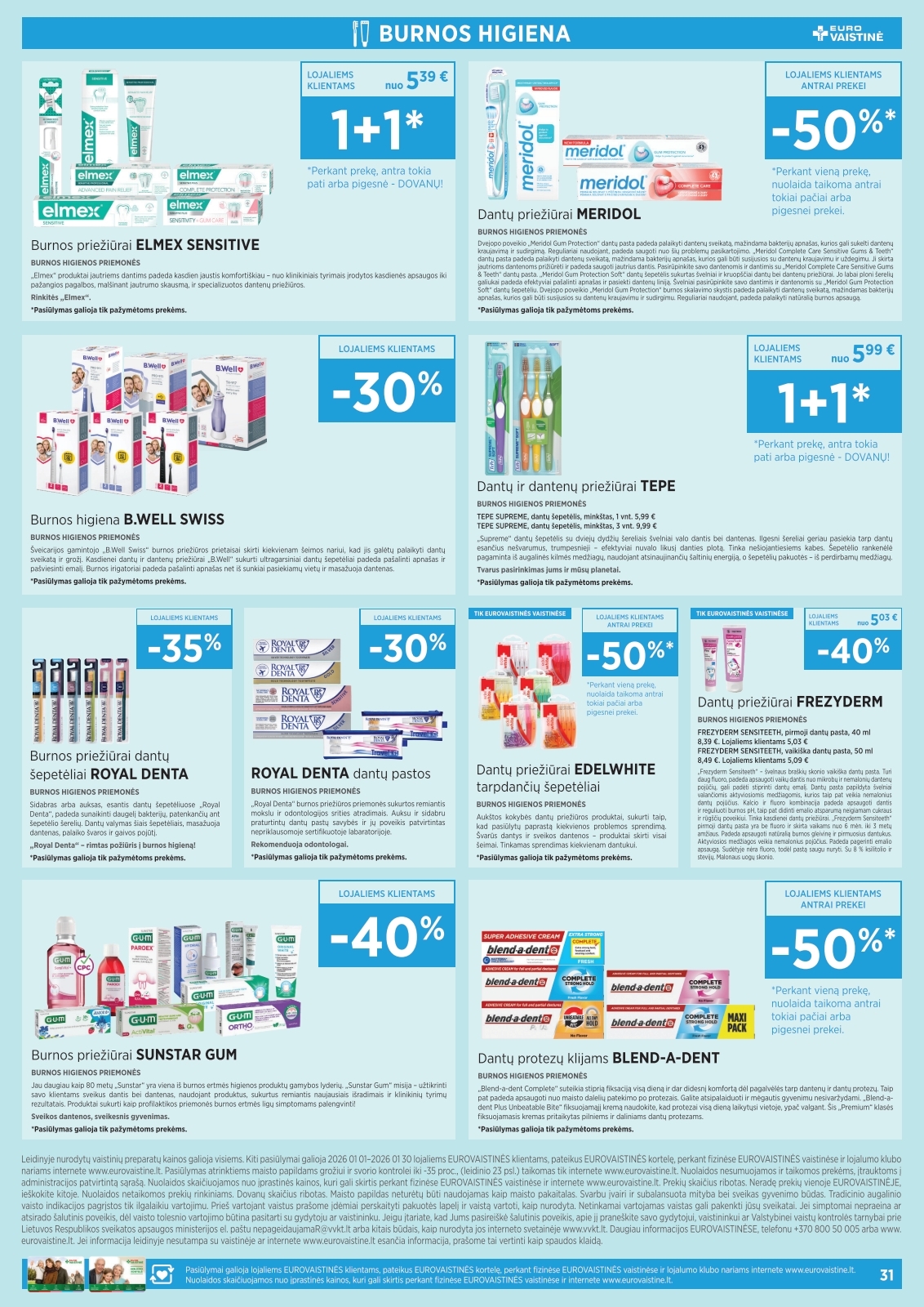 Eurovaistinės akcijų leidinys – 3 psl.