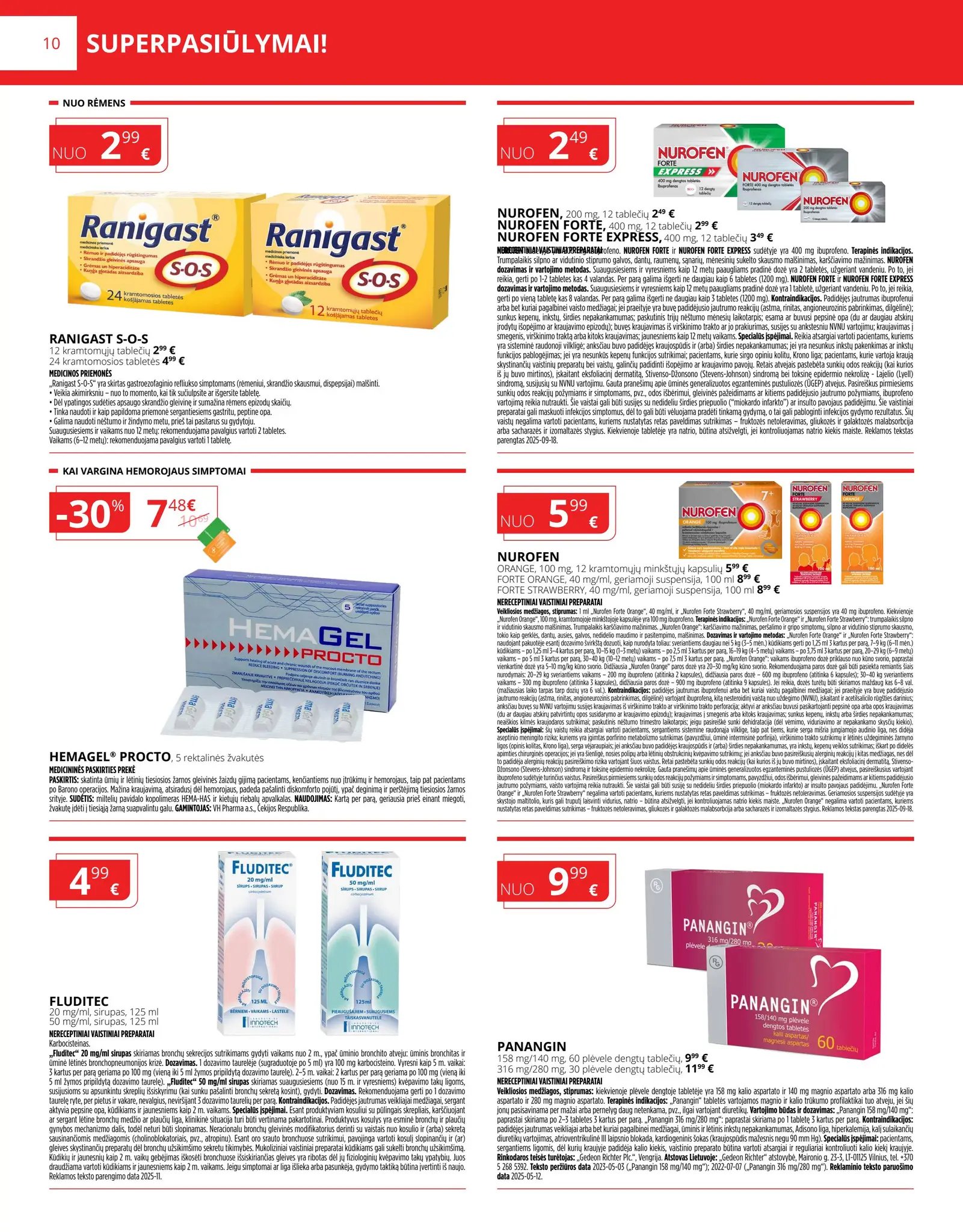 Gintarinės vaistinės akcijų leidinys – 23 psl.