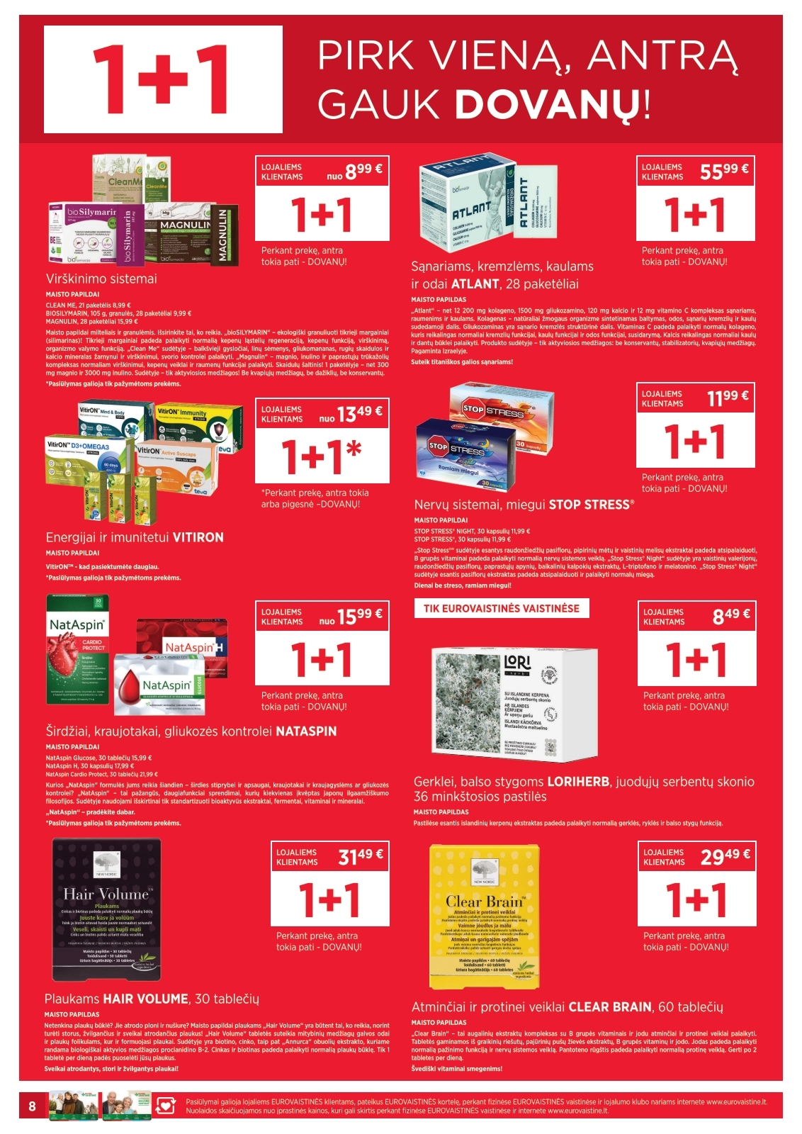 Eurovaistinės akcijų leidinys – 26 psl.