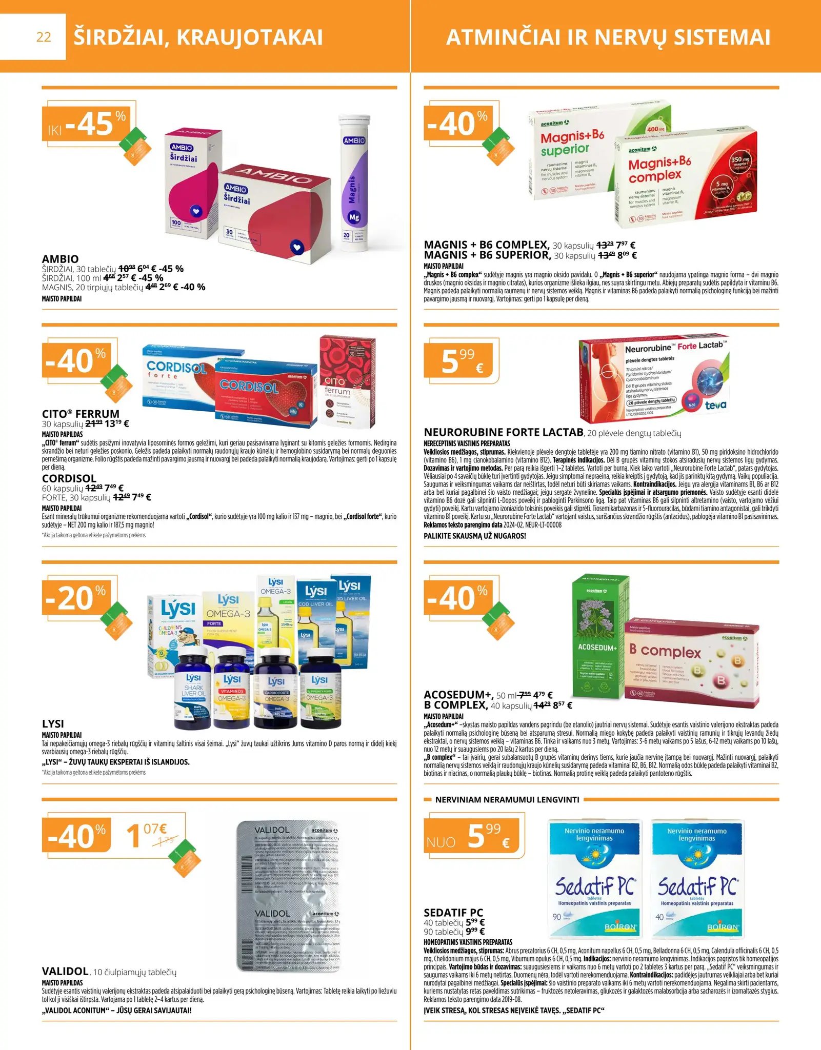 Gintarinės vaistinės akcijų leidinys – 11 psl.