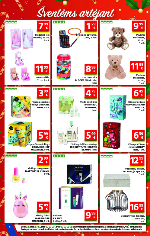 Gulbelės akcijų leidinys – 14 psl.