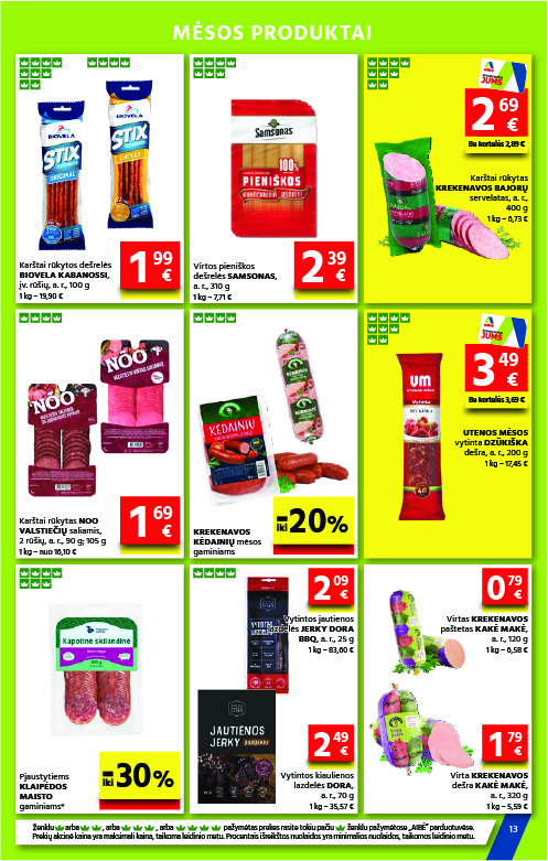 Gulbelės akcijų leidinys – 9 psl.