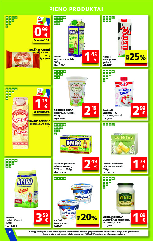 Gulbelės akcijų leidinys – 8 psl.