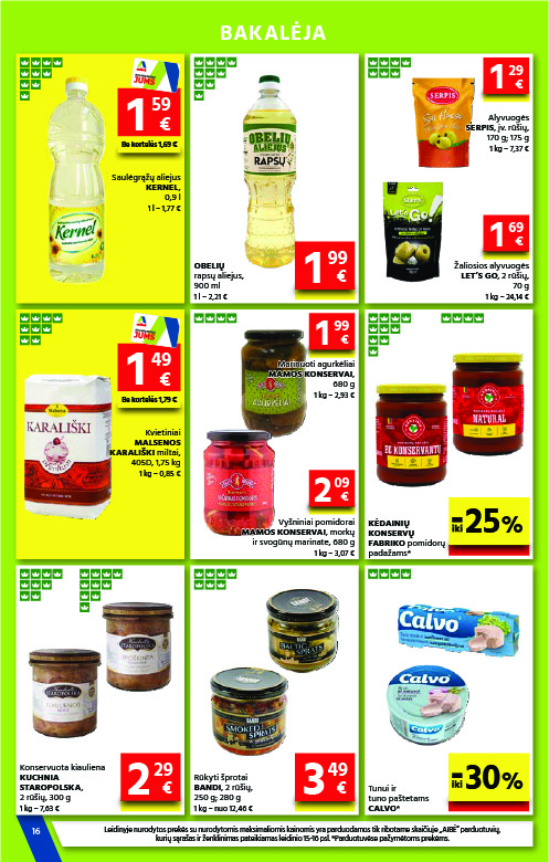 Gulbelės akcijų leidinys – 6 psl.