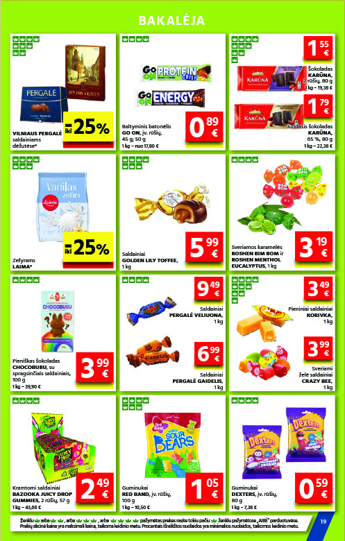 Gulbelės akcijų leidinys – 3 psl.