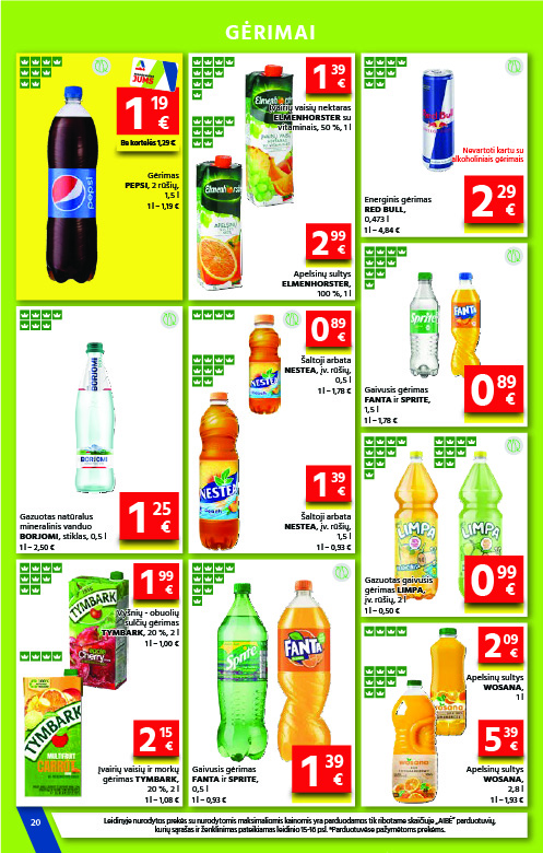 Gulbelės akcijų leidinys – 2 psl.