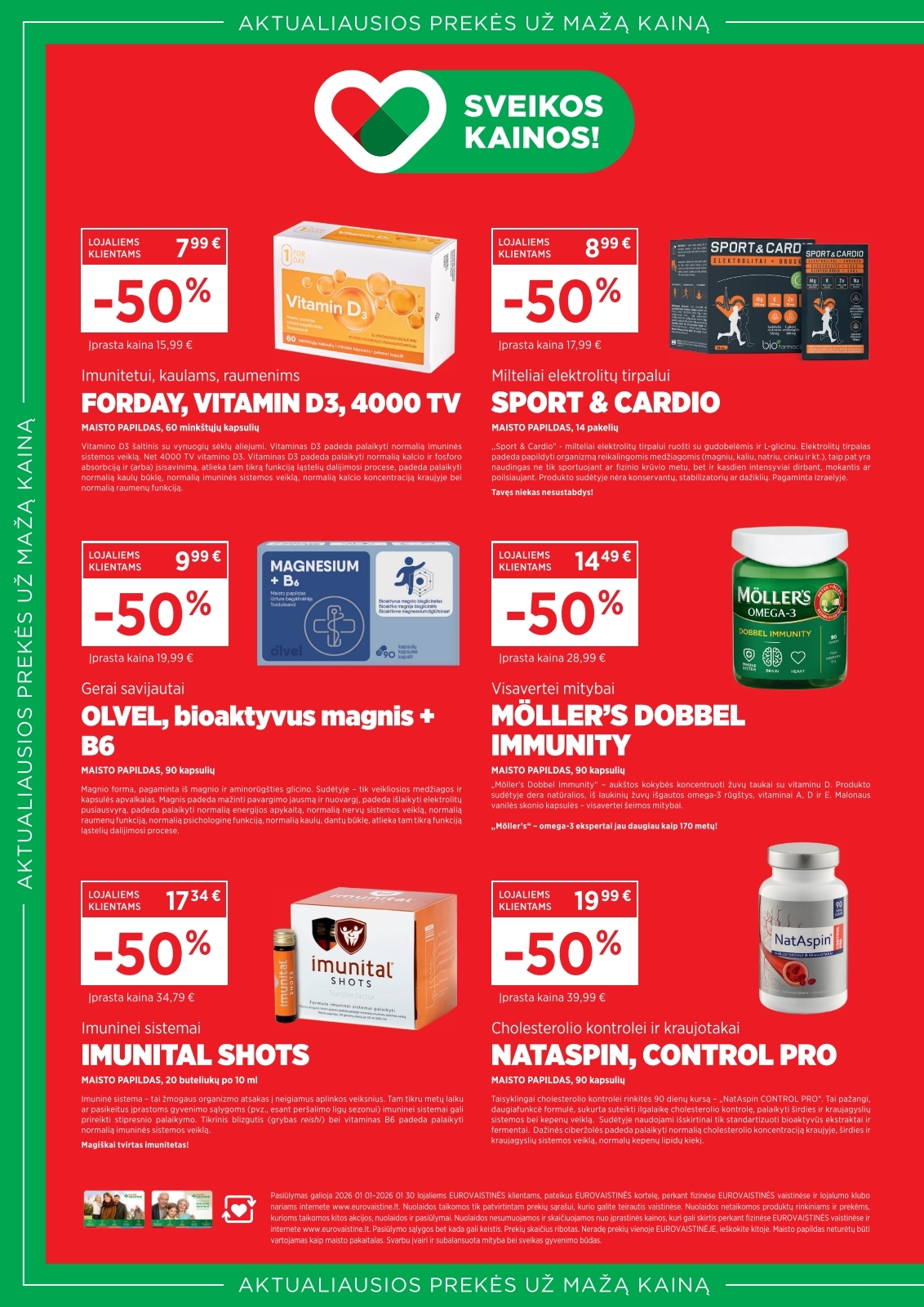 Eurovaistinės akcijų leidinys – 30 psl.