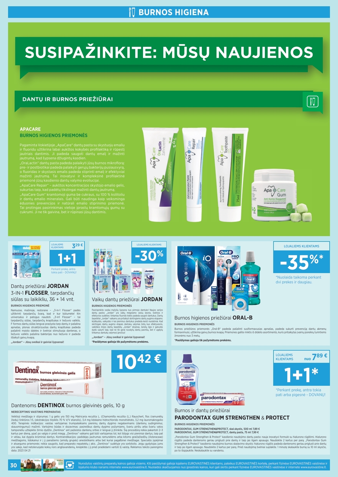 Eurovaistinės akcijų leidinys – 4 psl.