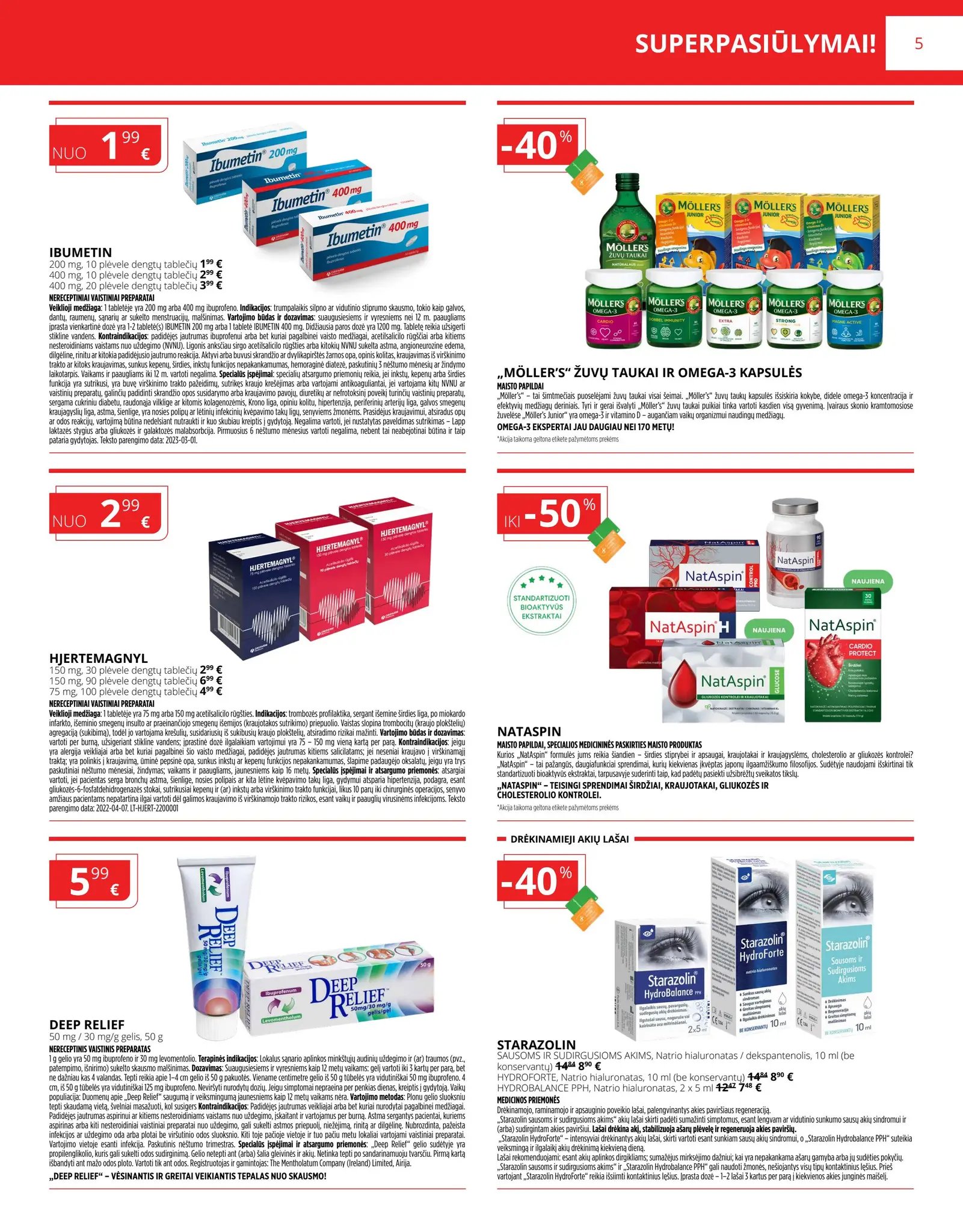 Gintarinės vaistinės akcijų leidinys – 28 psl.