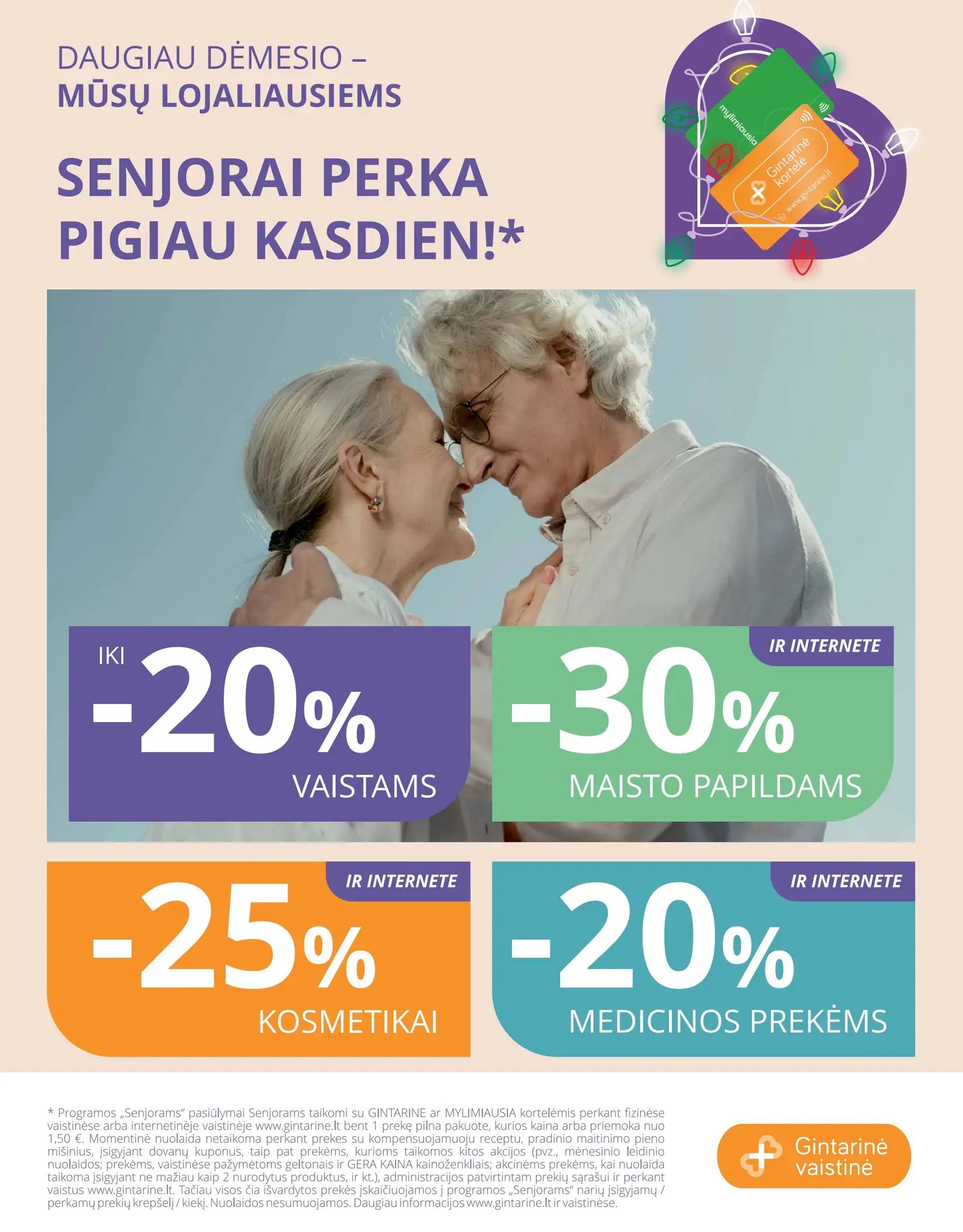 Gintarinės vaistinės akcijų leidinys – 20 psl.