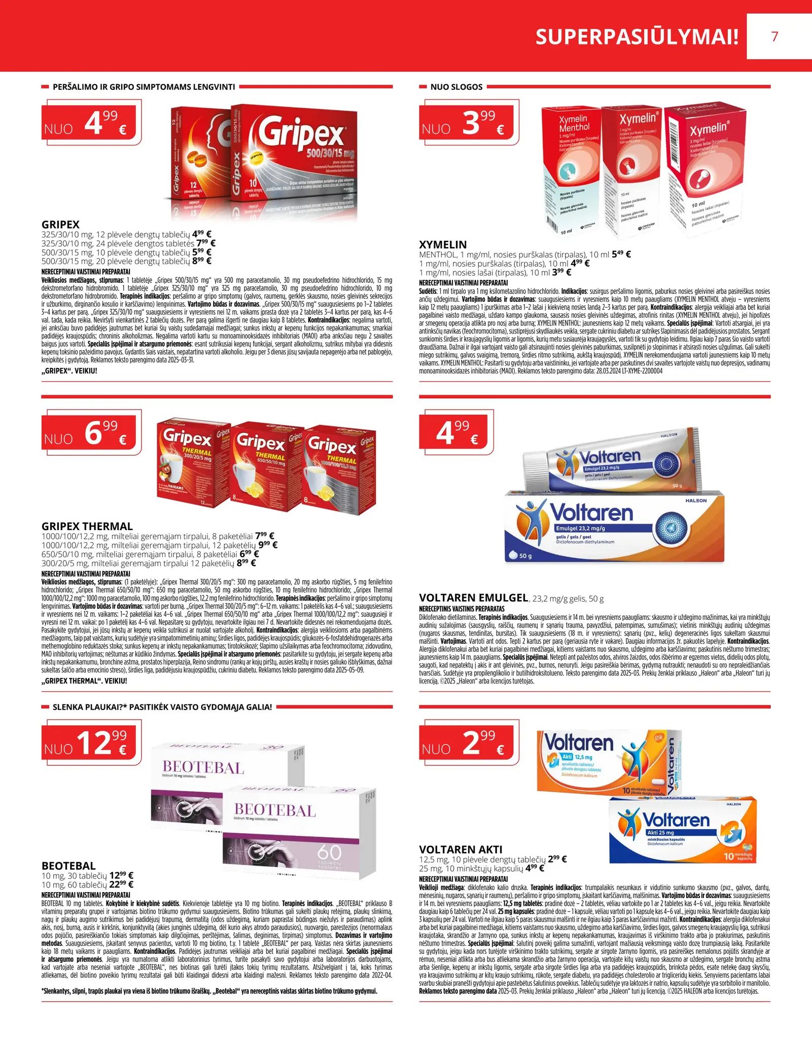 Gintarinės vaistinės akcijų leidinys – 26 psl.