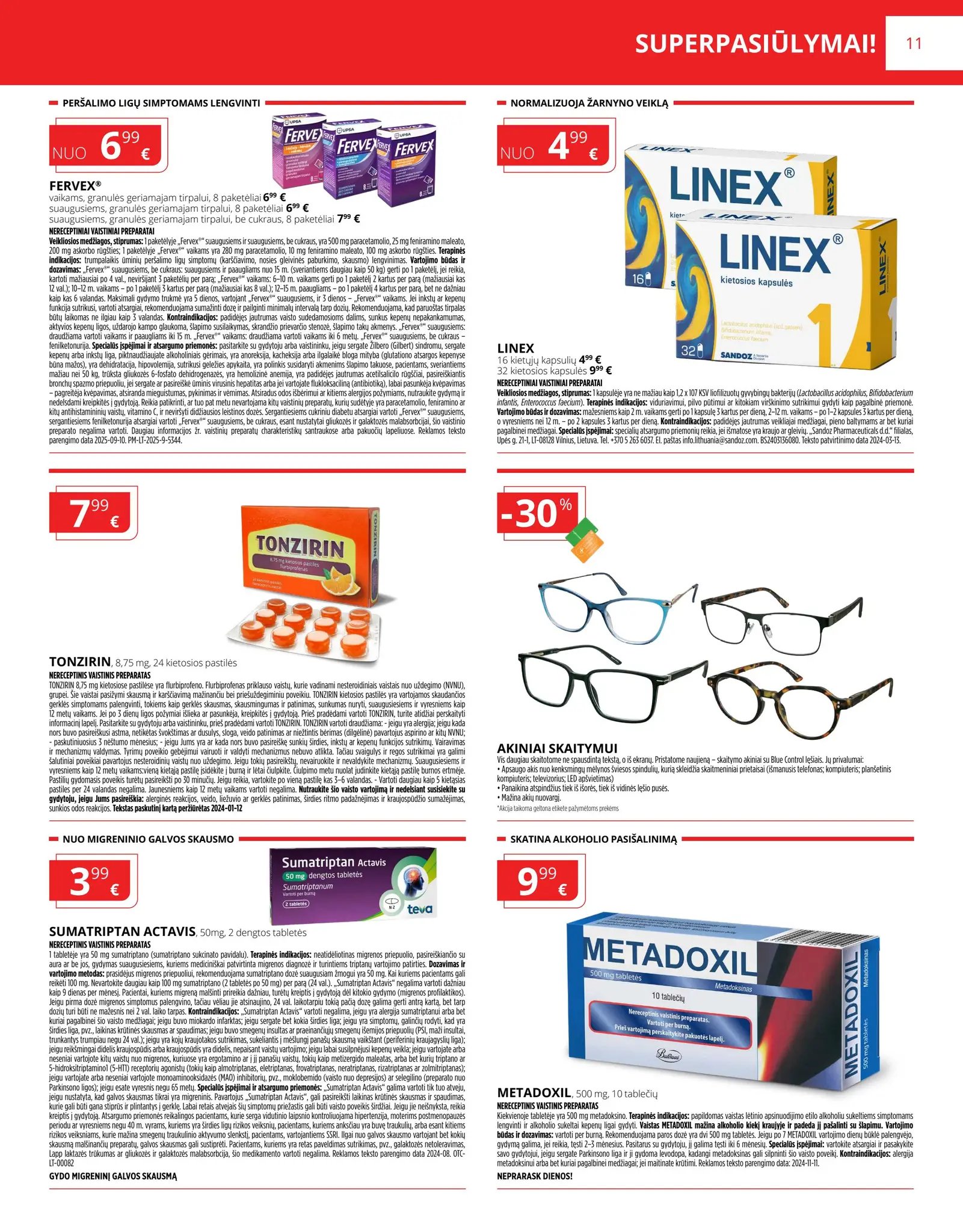 Gintarinės vaistinės akcijų leidinys – 22 psl.