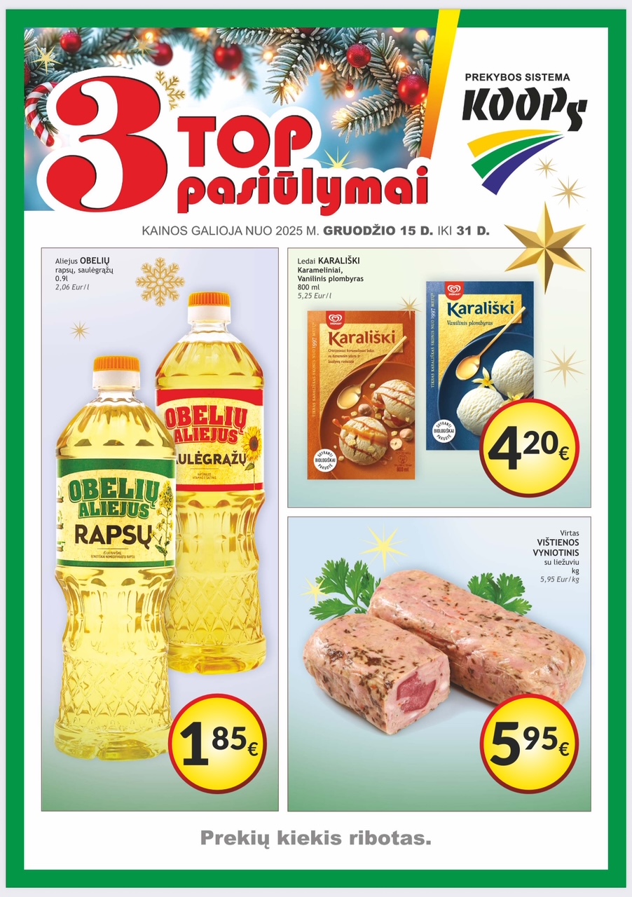 Koops akcijų leidinys – 11 psl.