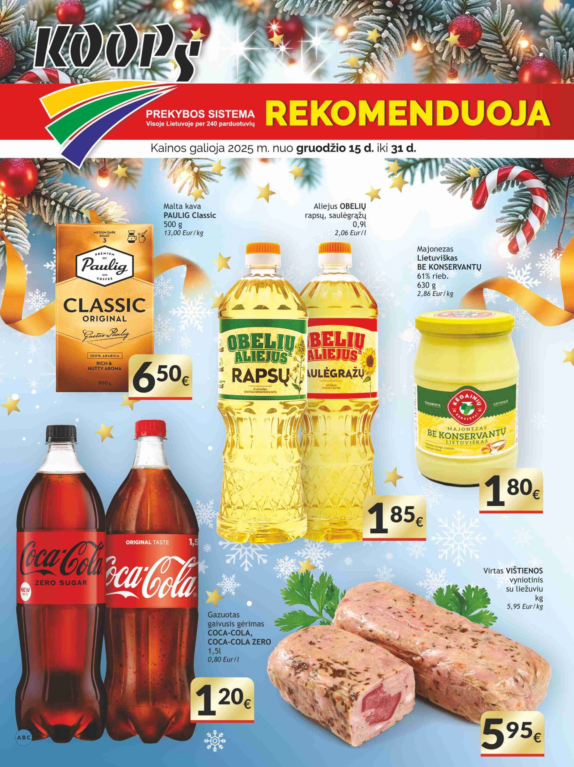 Koops akcijų leidinys – 12 psl.