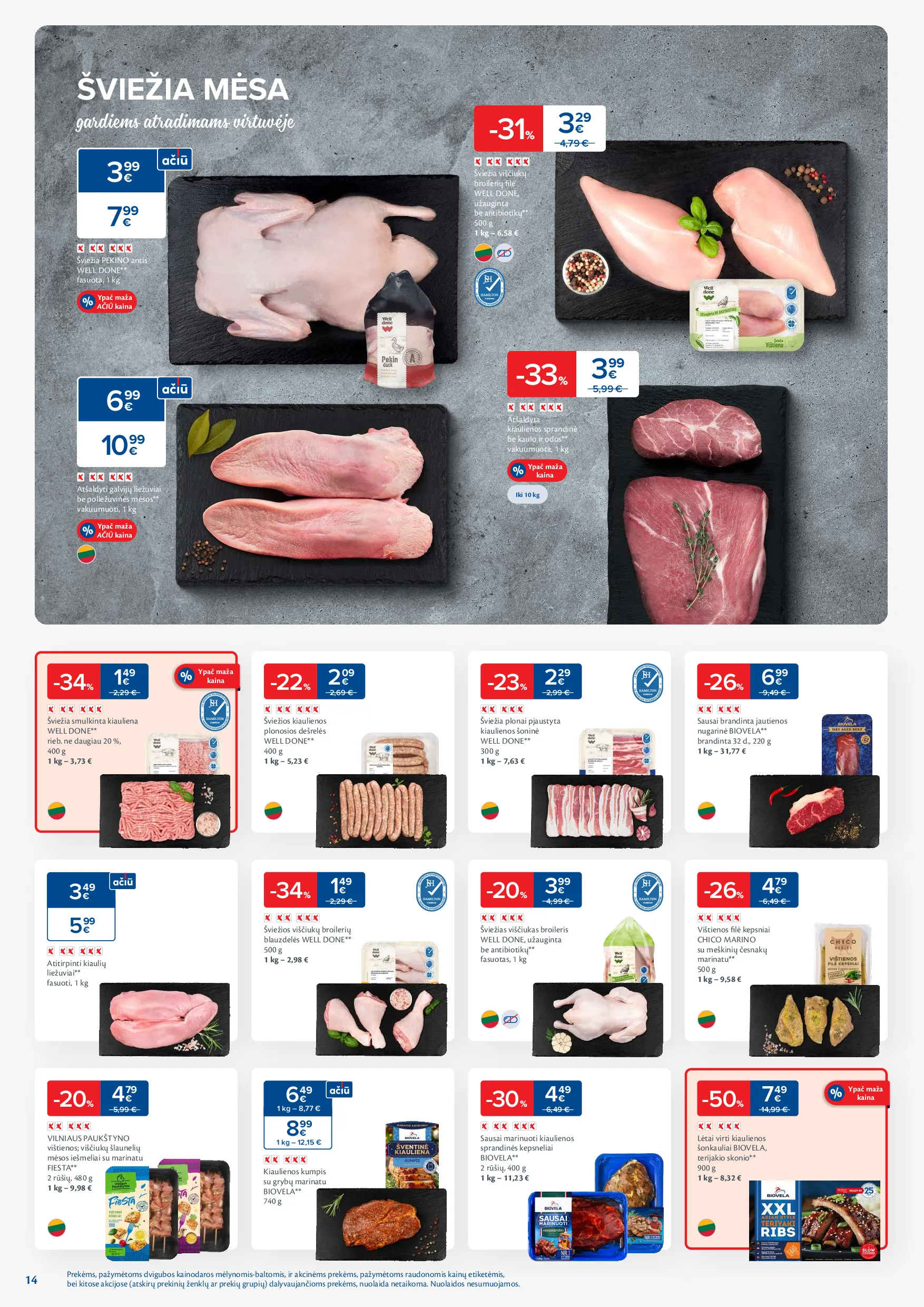 Naujausias Maxima akcijų leidinys – 14 psl.