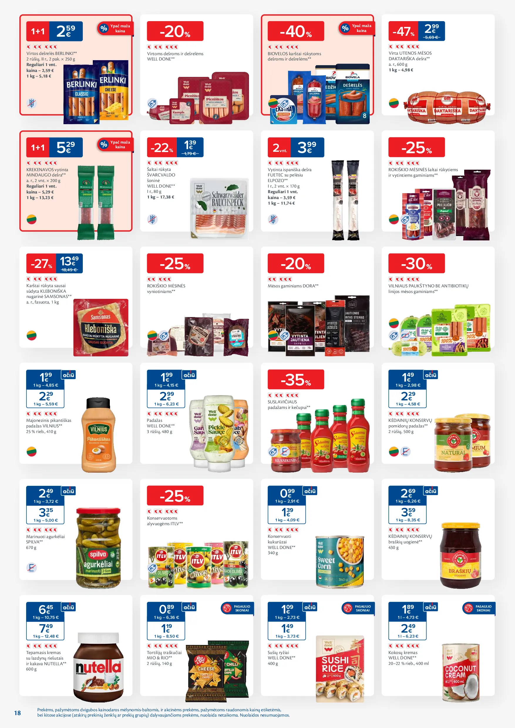 Naujausias Maxima akcijų leidinys – 18 psl.