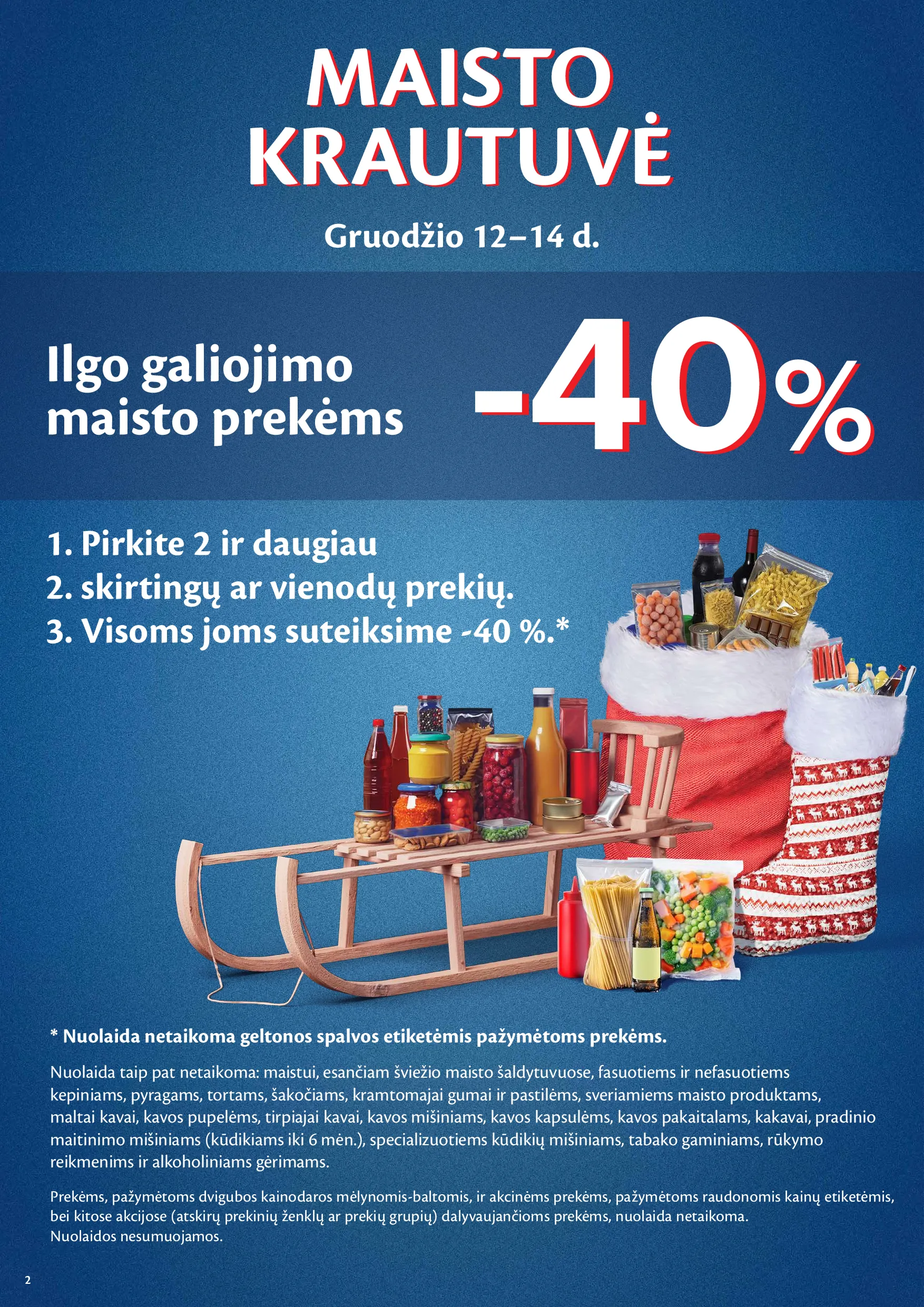 Naujausias Maxima akcijų leidinys – 2 psl.