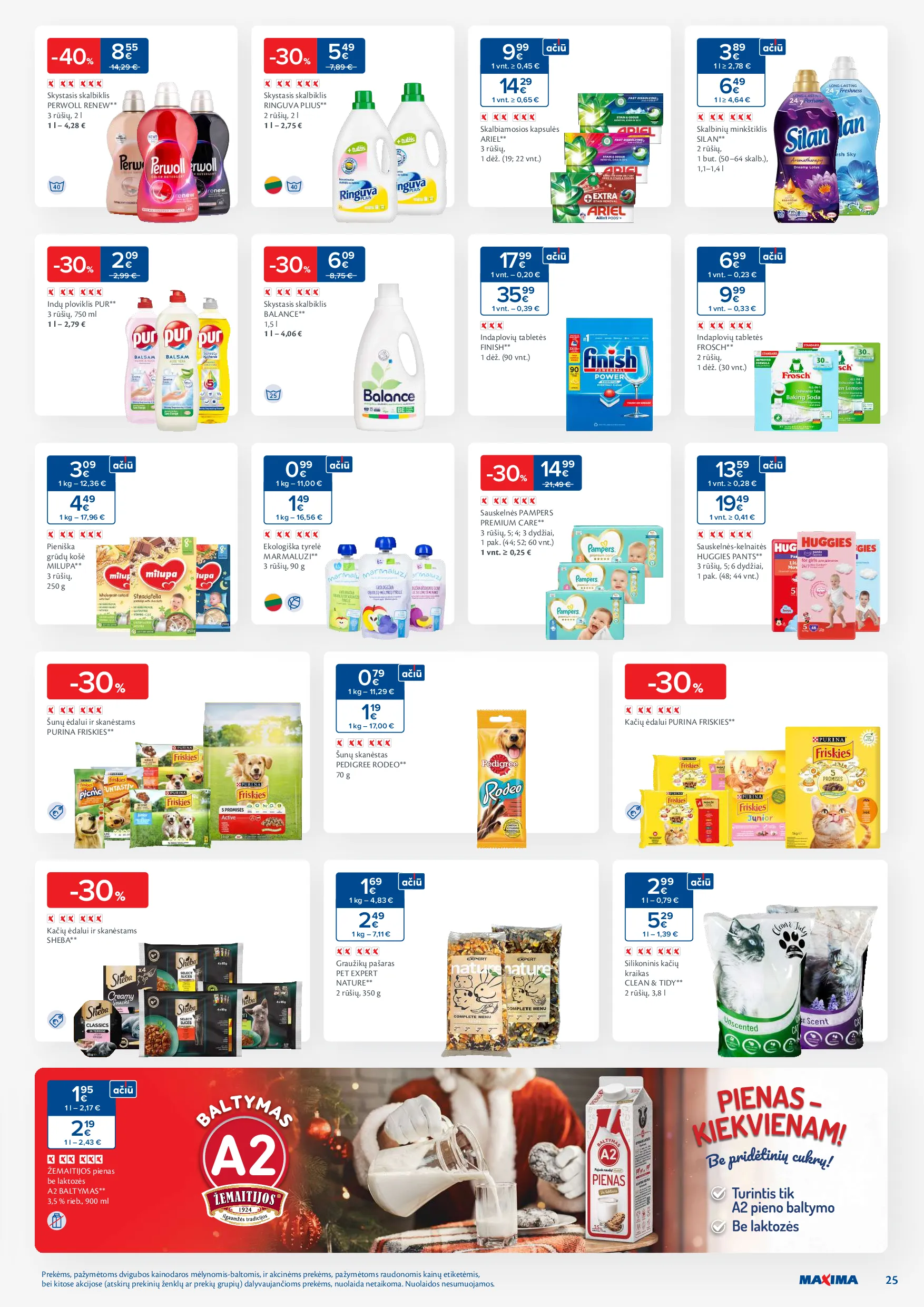 Naujausias Maxima akcijų leidinys – 25 psl.
