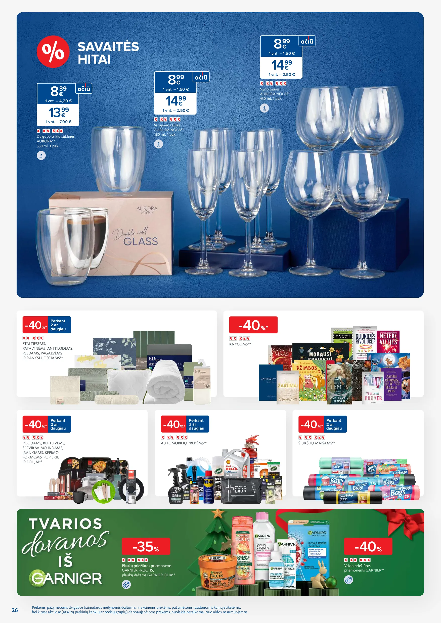 Naujausias Maxima akcijų leidinys – 26 psl.