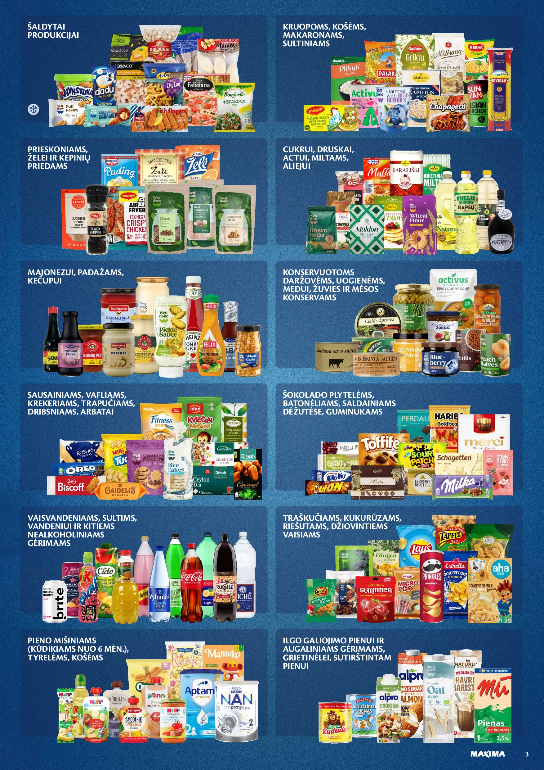 Naujausias Maxima akcijų leidinys – 3 psl.
