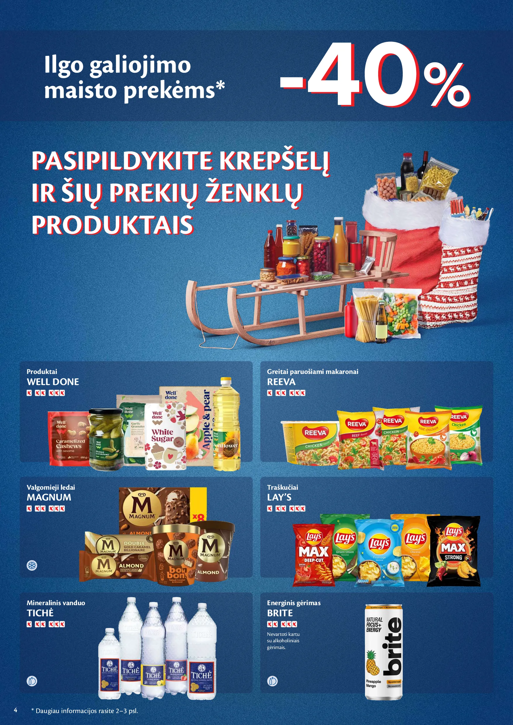 Naujausias Maxima akcijų leidinys – 4 psl.
