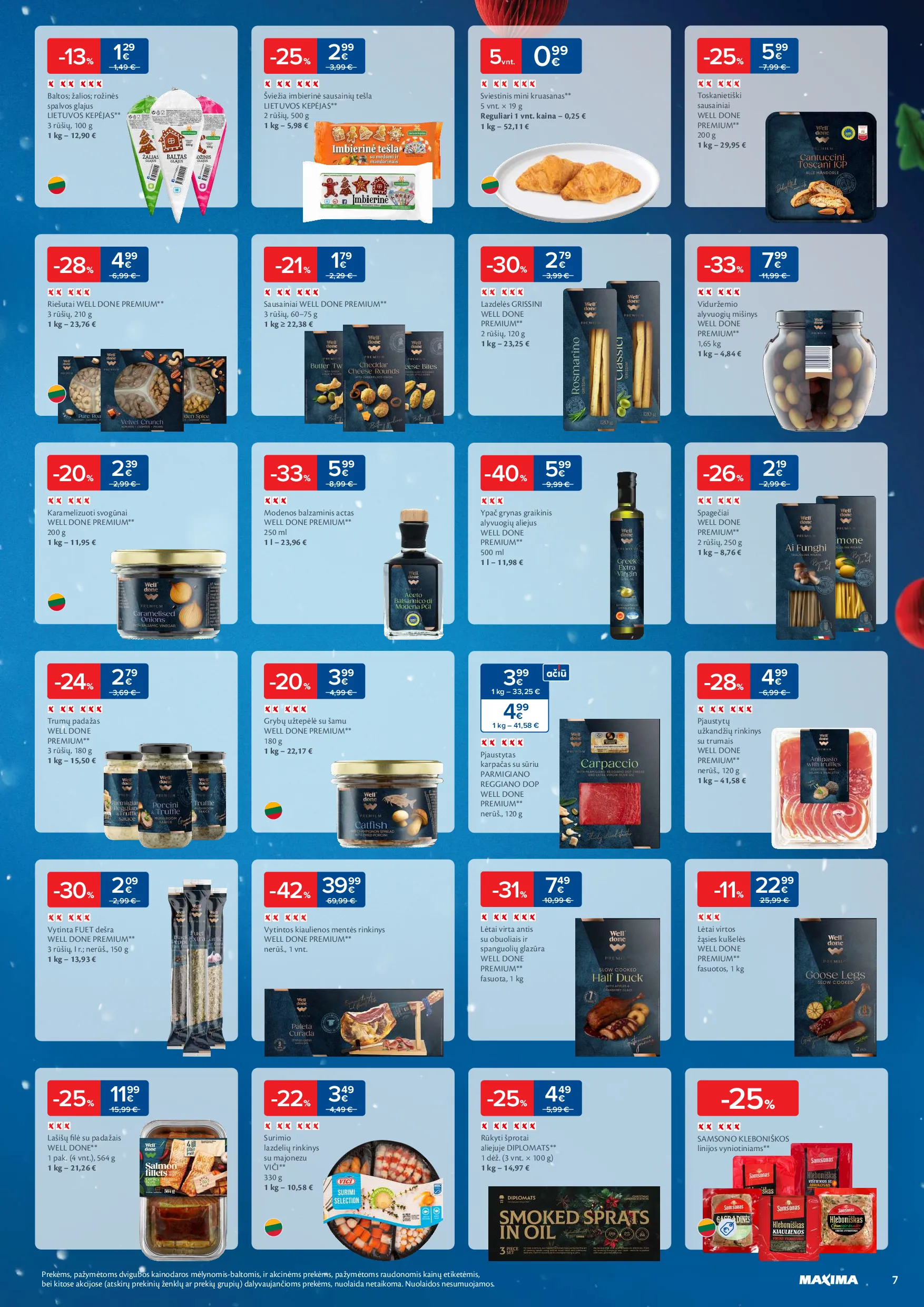 Naujausias Maxima akcijų leidinys – 7 psl.