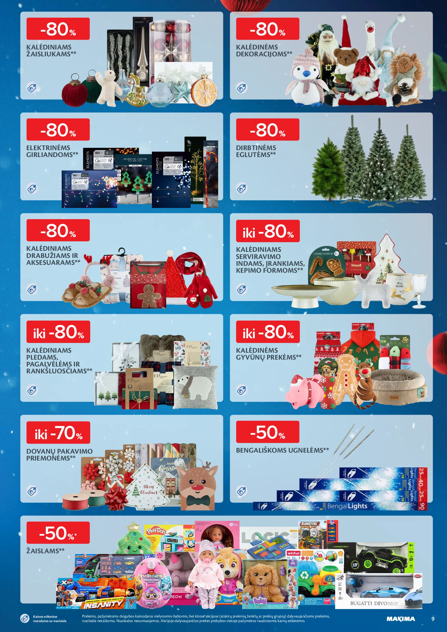 Naujausias Maxima akcijų leidinys – 9 psl.