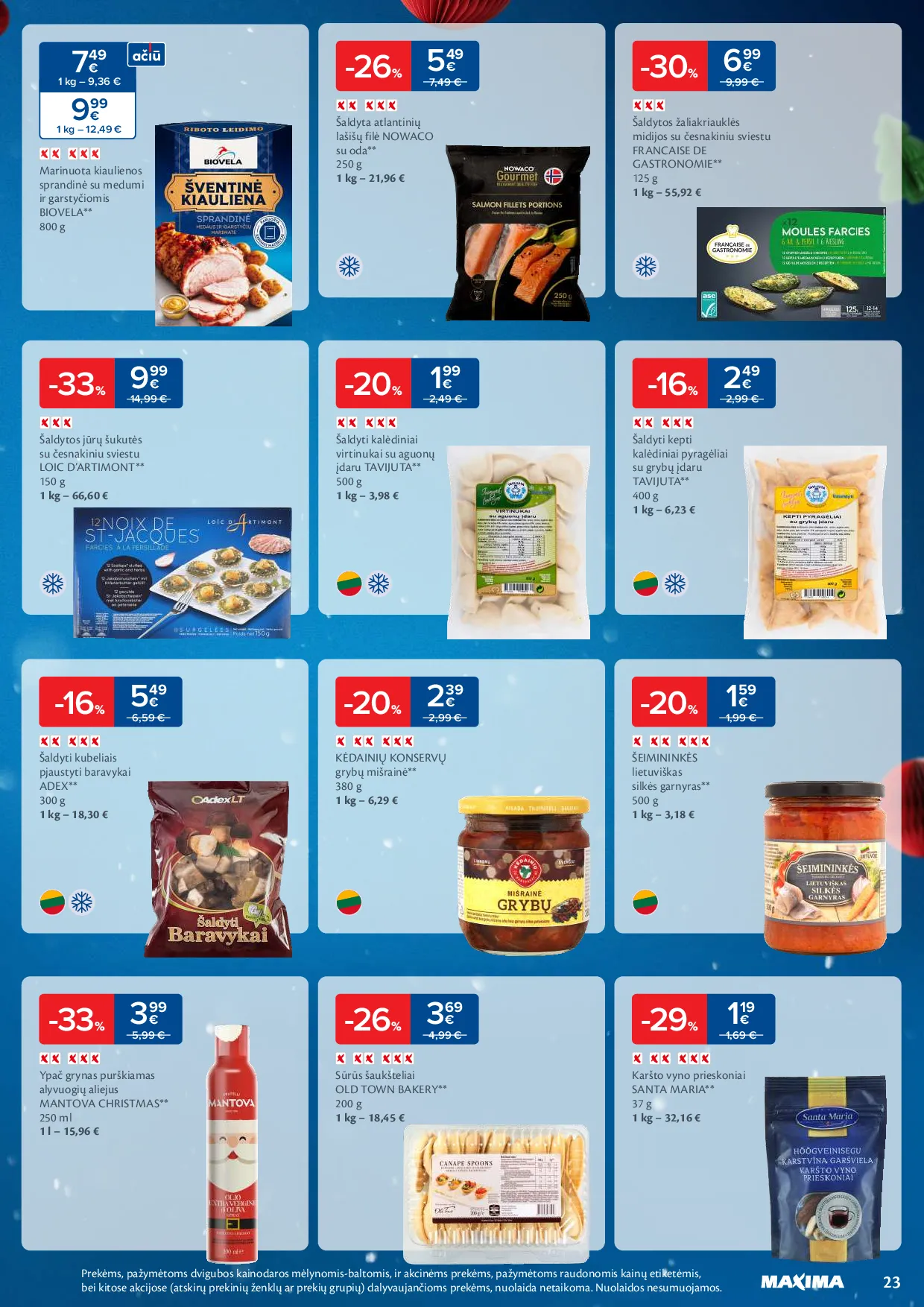 Daugiau laiko Kalėdoms – 23 psl.