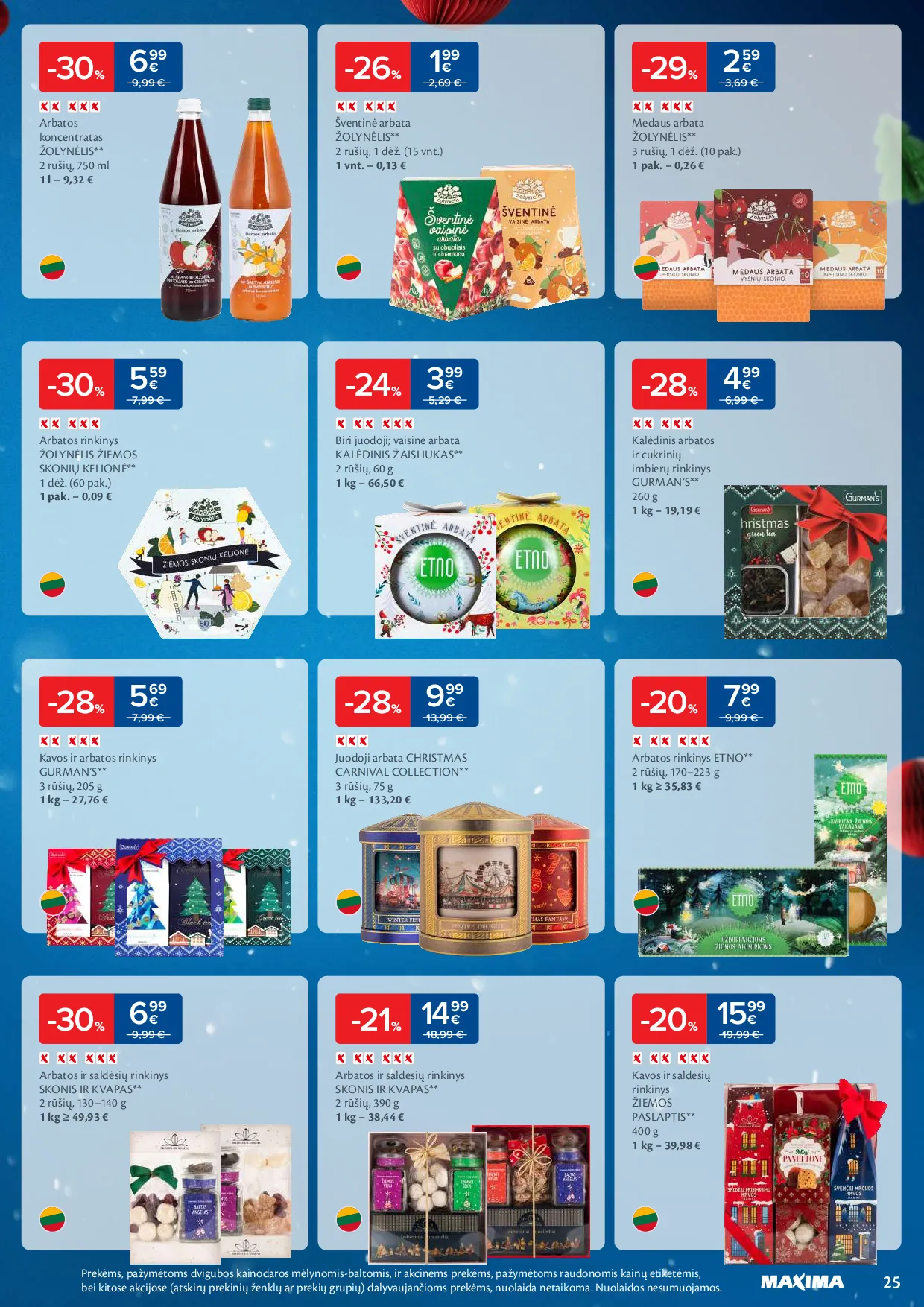 Daugiau laiko Kalėdoms – 25 psl.