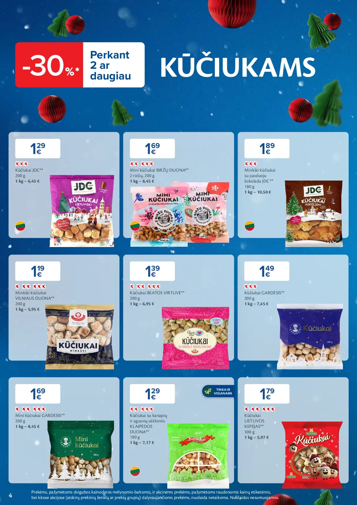 Daugiau laiko Kalėdoms – 4 psl.