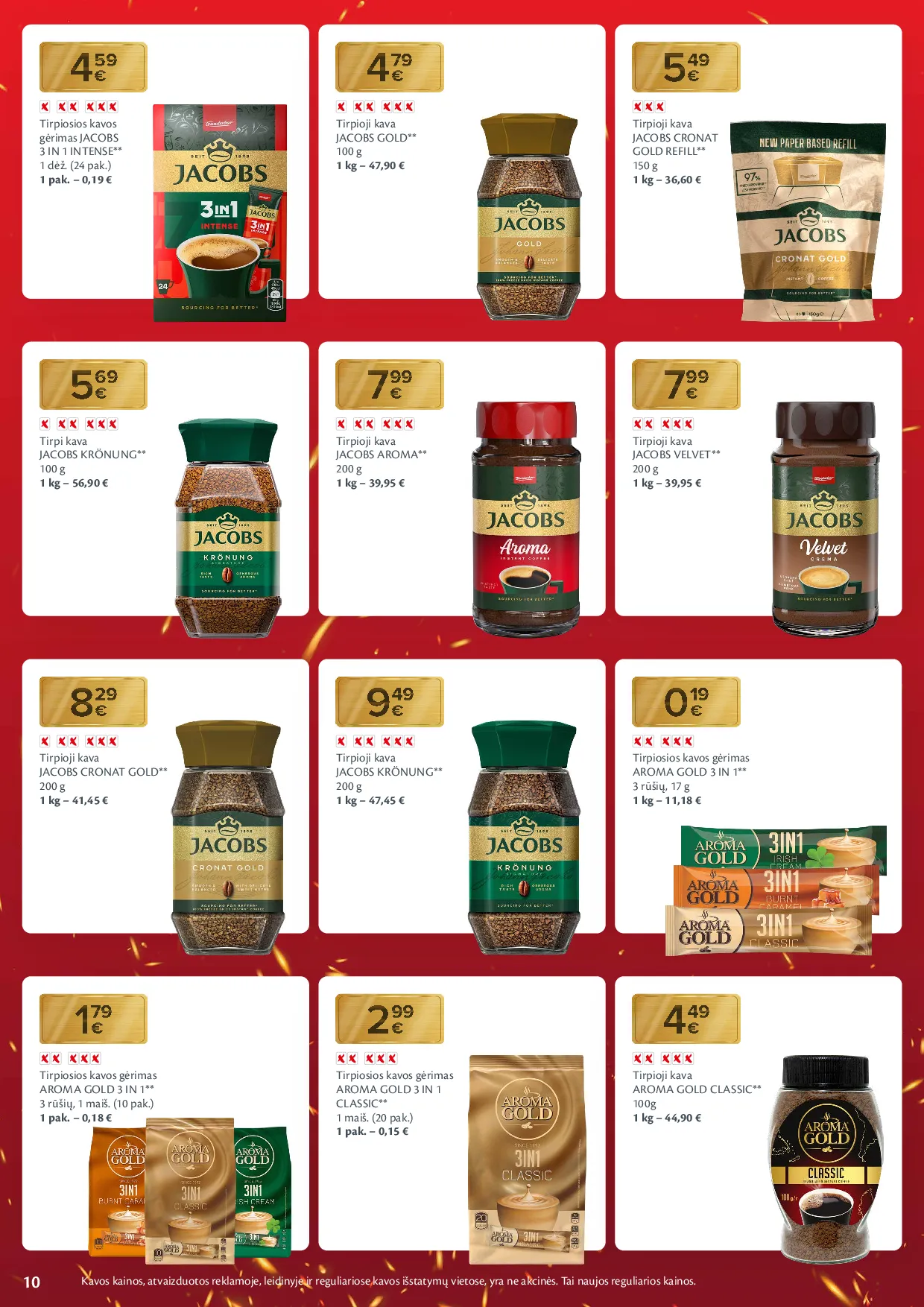 Nukalta kaina – visada kaip per akciją – 10 psl.