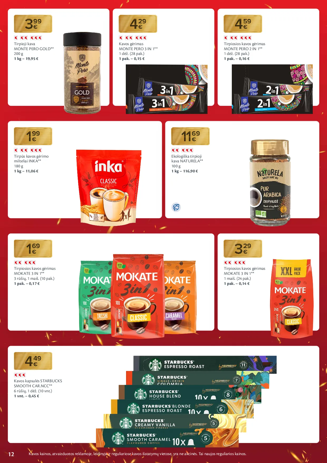 Nukalta kaina – visada kaip per akciją – 12 psl.