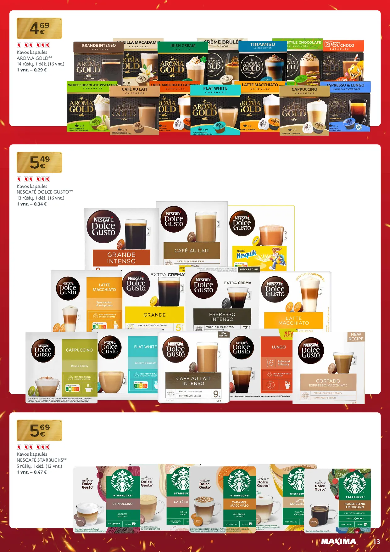 Nukalta kaina – visada kaip per akciją – 13 psl.