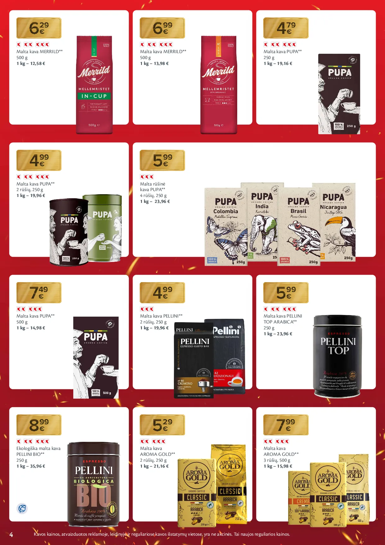 Nukalta kaina – visada kaip per akciją – 4 psl.