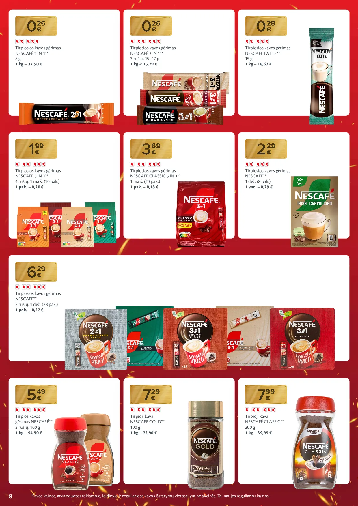 Nukalta kaina – visada kaip per akciją – 8 psl.