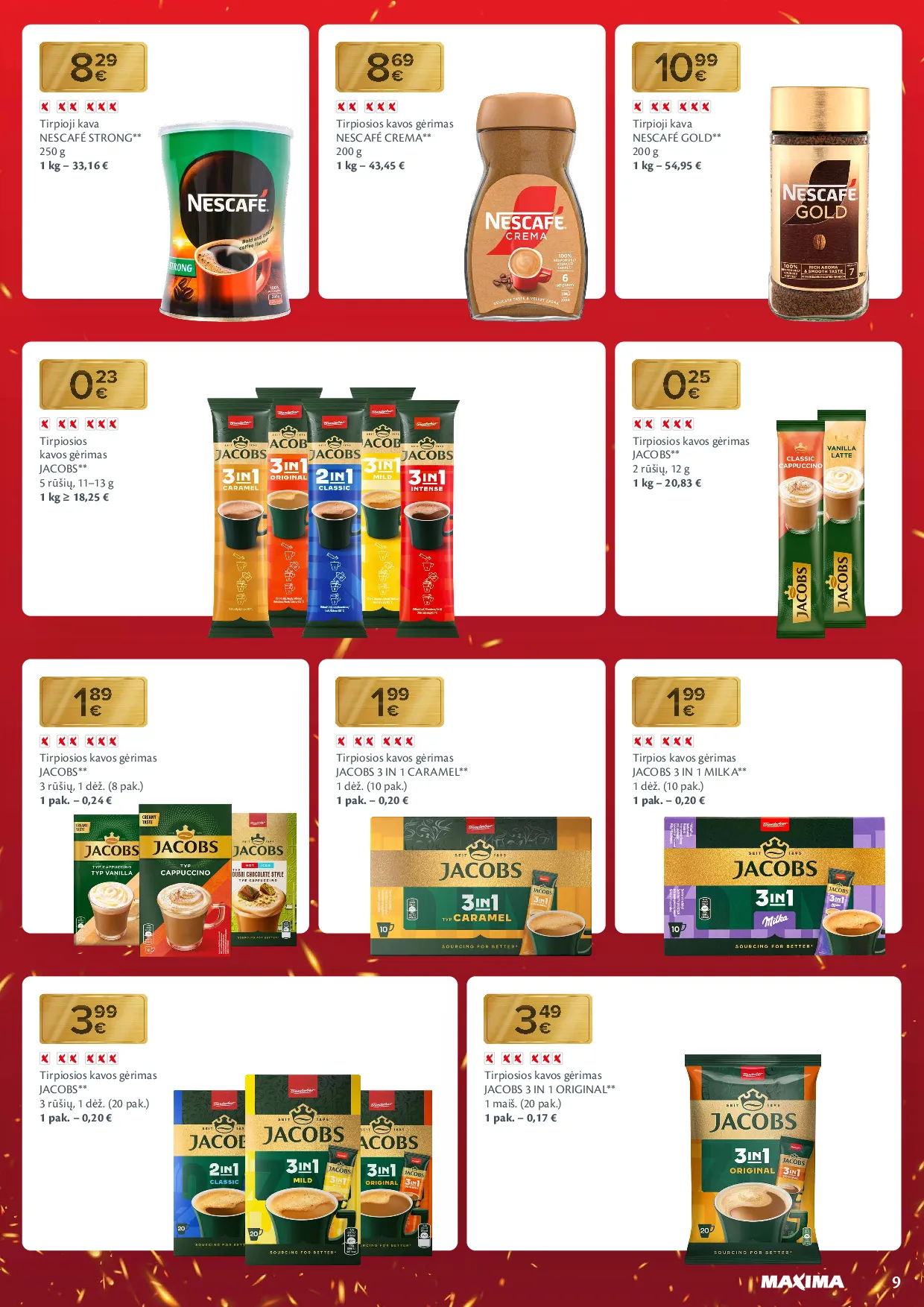 Nukalta kaina – visada kaip per akciją – 9 psl.