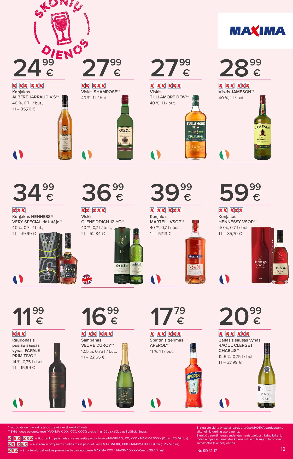 Maxima Skonių dienos naujausias leidinys – 12 psl.