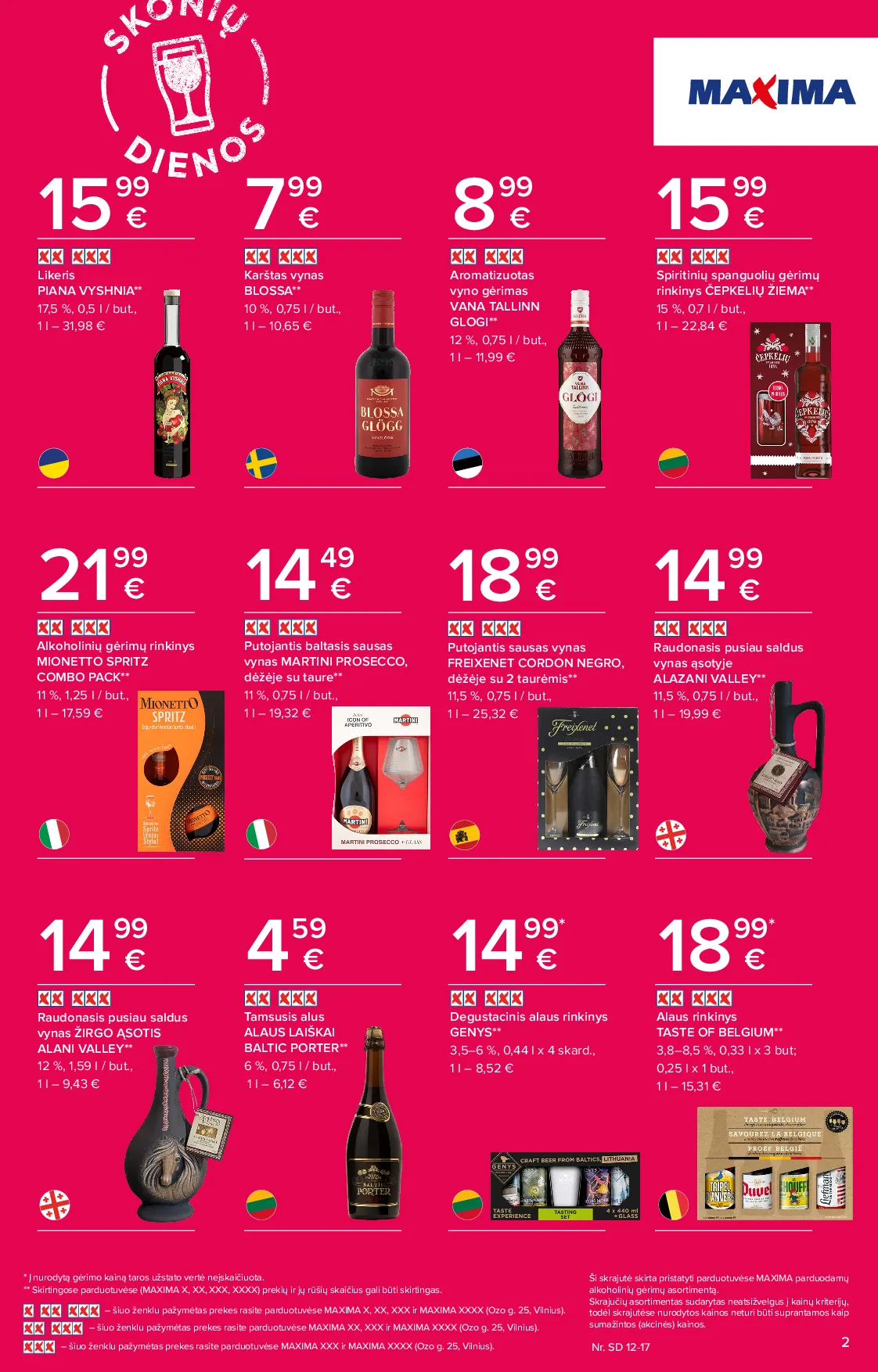 Maxima Skonių dienos naujausias leidinys – 2 psl.