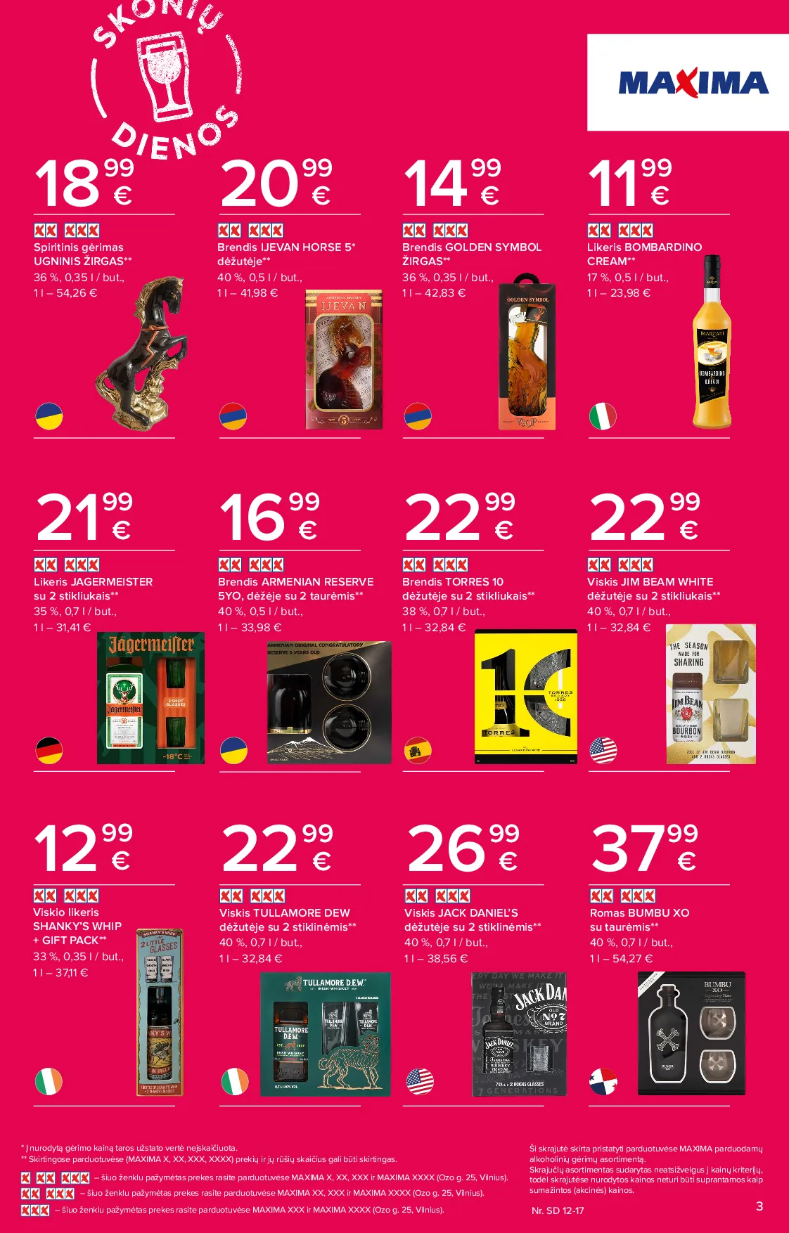 Maxima Skonių dienos naujausias leidinys – 3 psl.