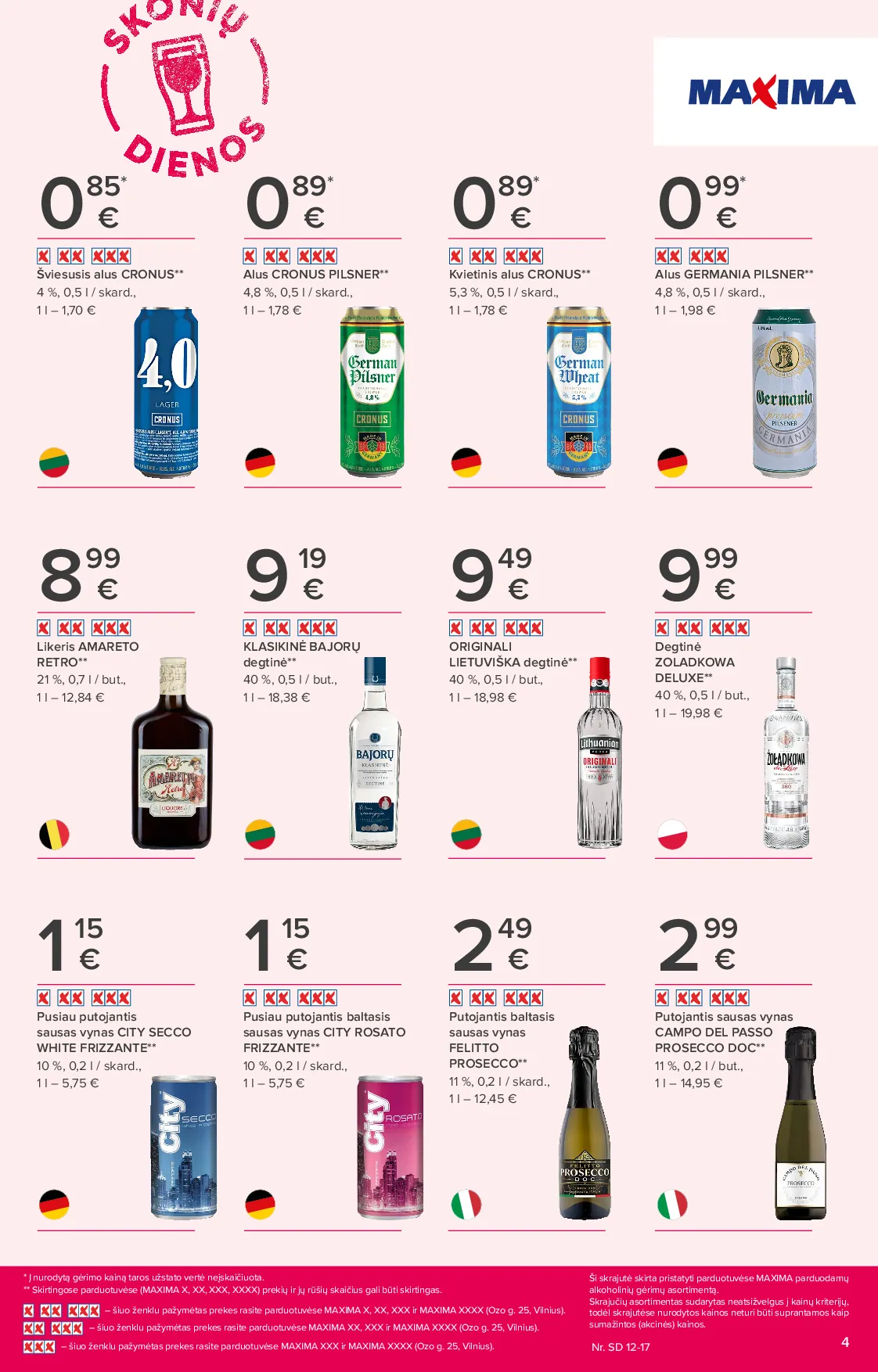 Maxima Skonių dienos naujausias leidinys – 4 psl.