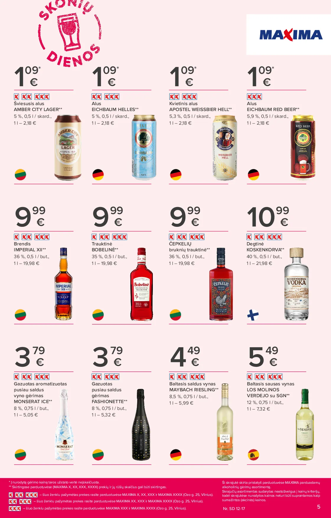 Maxima Skonių dienos naujausias leidinys – 5 psl.