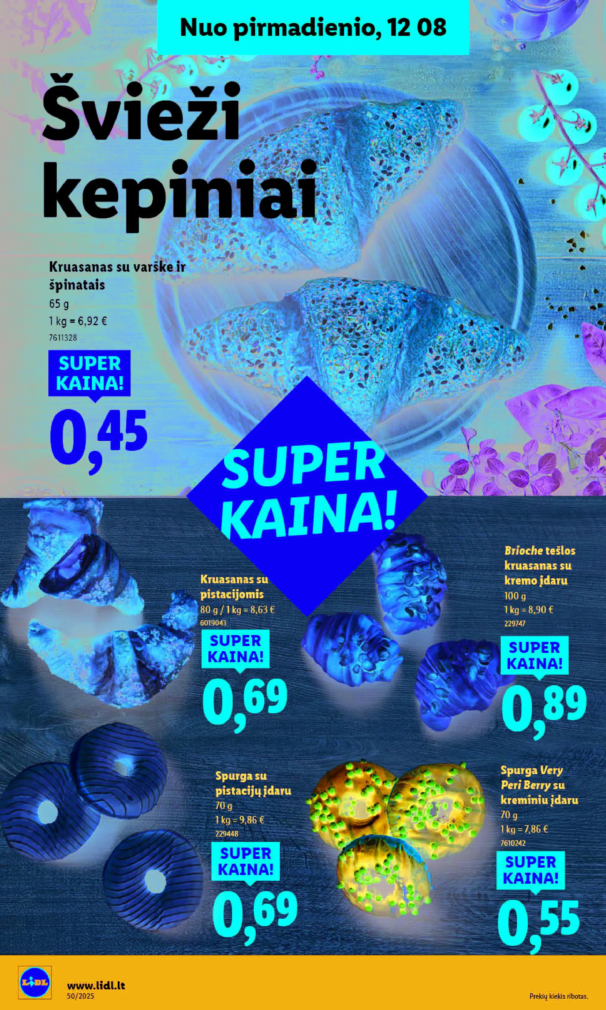 Lidl maisto prekių pasiūlymai – 10 psl.