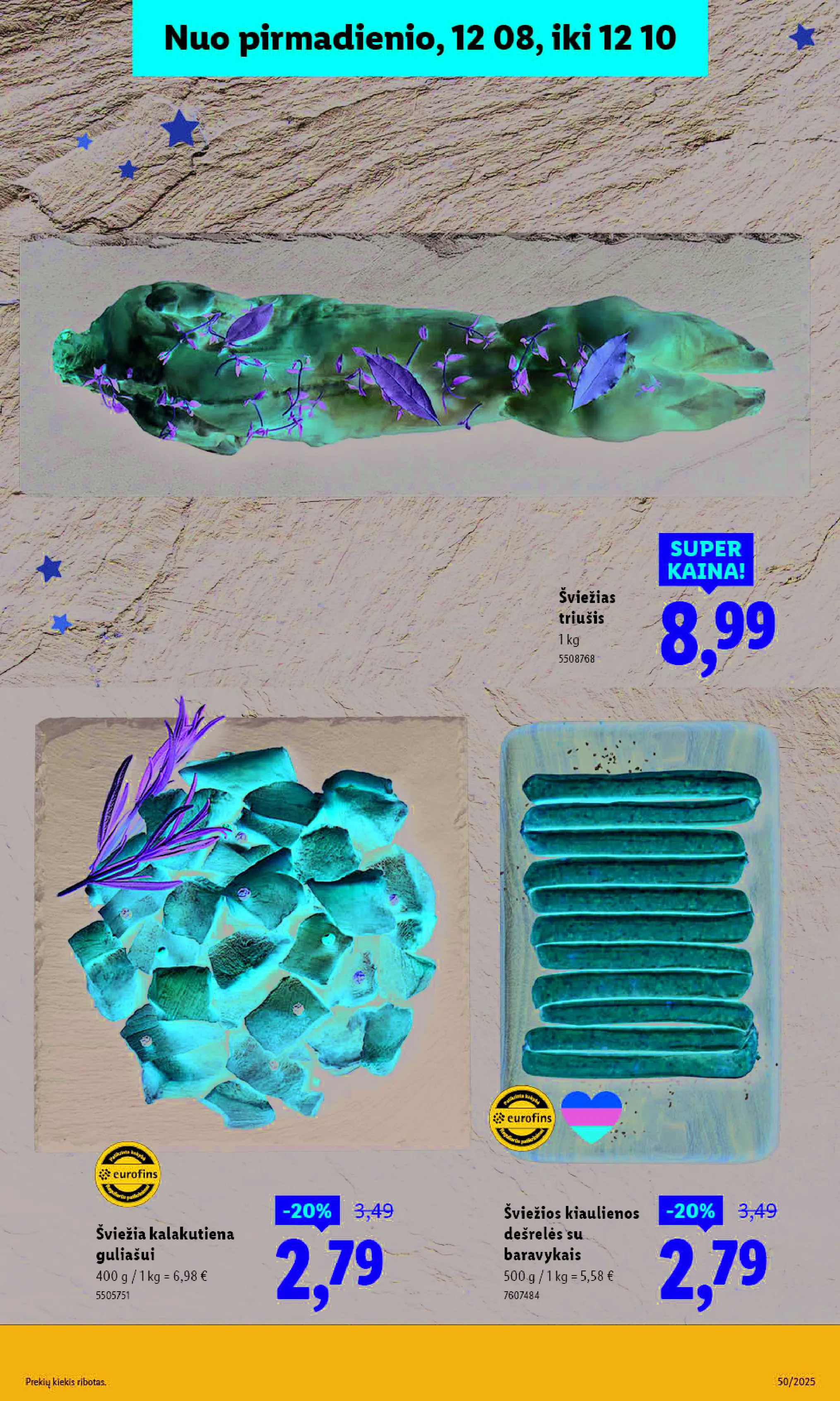 Lidl maisto prekių pasiūlymai – 13 psl.