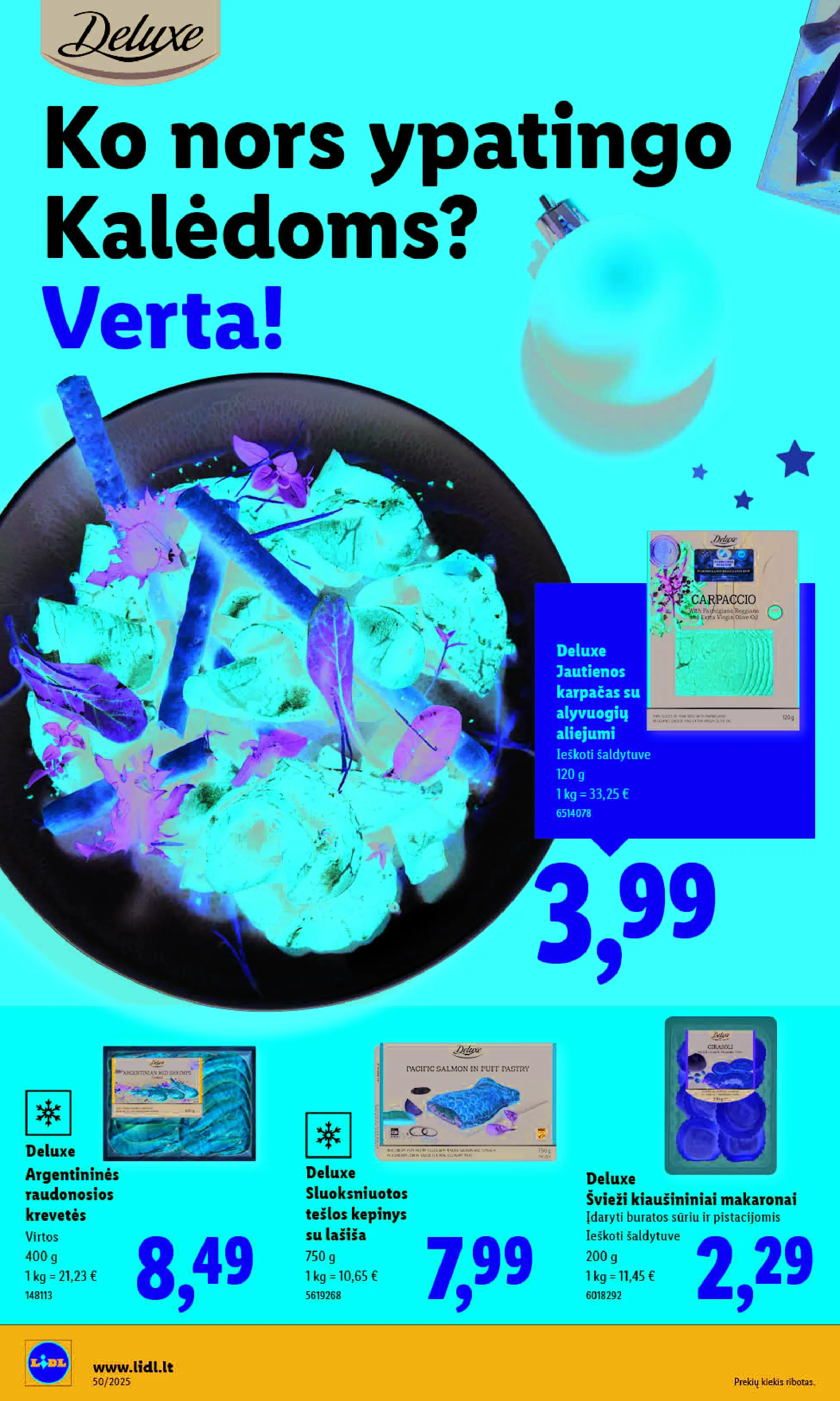 Lidl maisto prekių pasiūlymai – 14 psl.